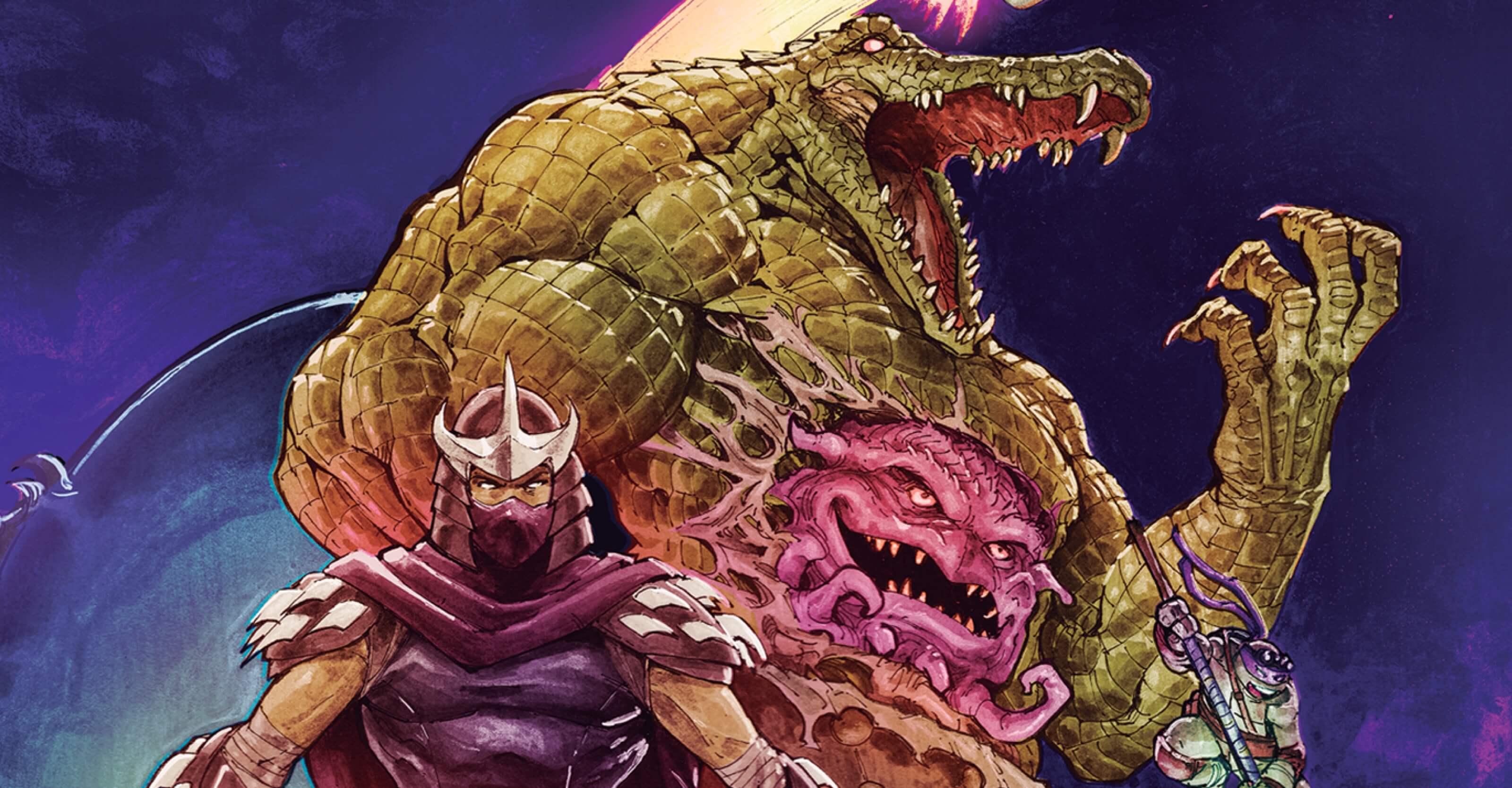 The Shredder leads the TMNT against the Rat King in ARMAGEDDON GAME event  miniseries this August