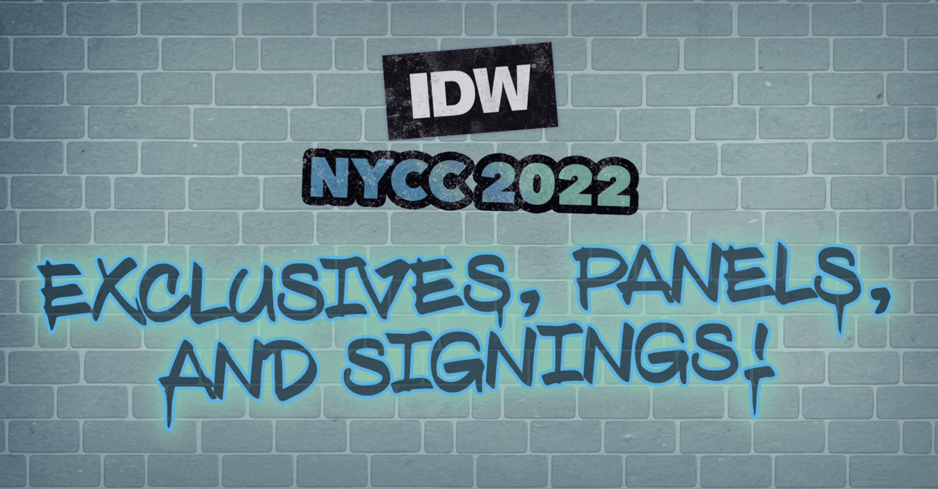 IDW Announces Signing Schedule, Panels, and Exclusives for New York Co