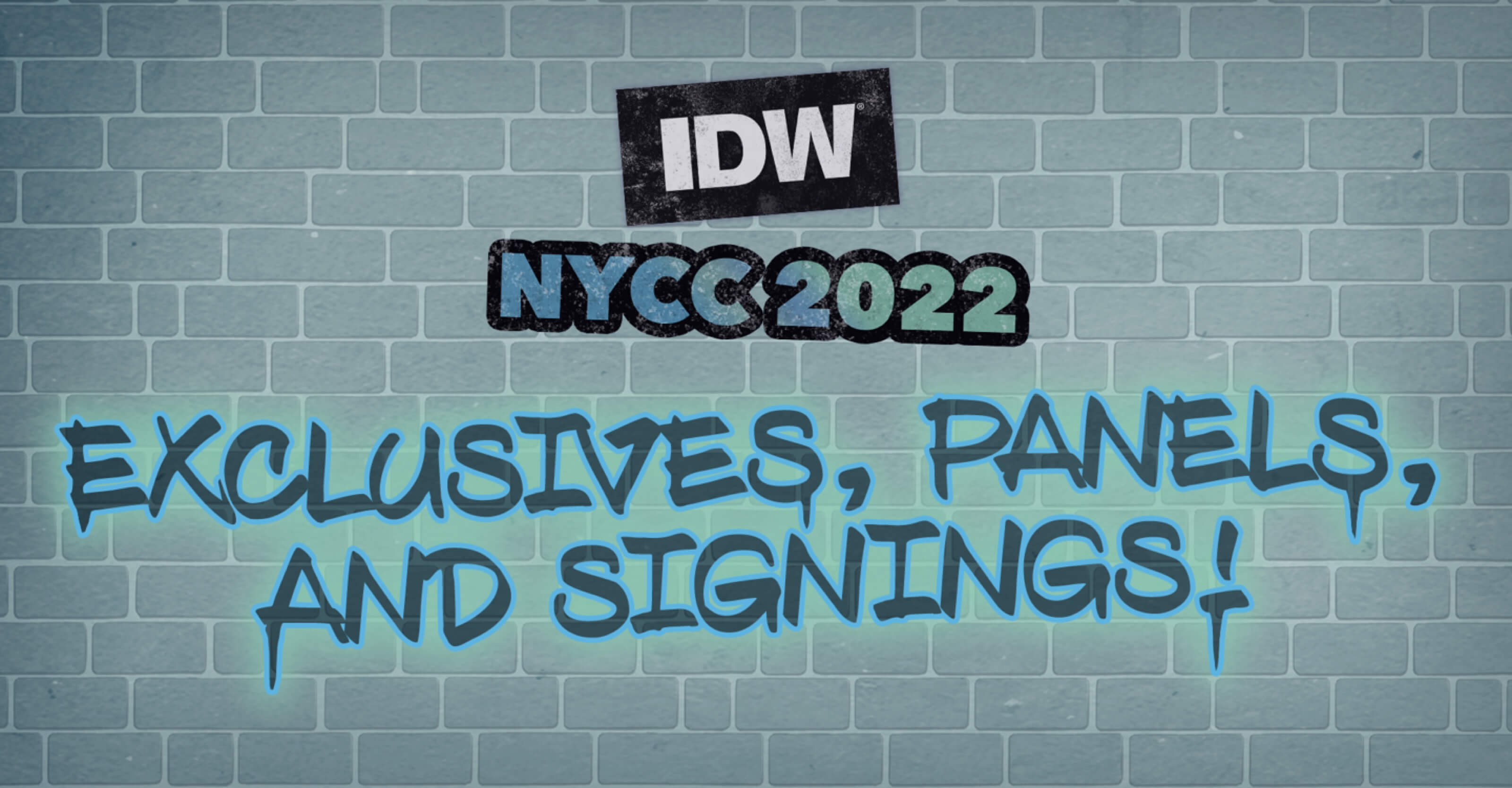 IDW Announces Signing Schedule, Panels, and Exclusives for New York Comic-Con 2022
