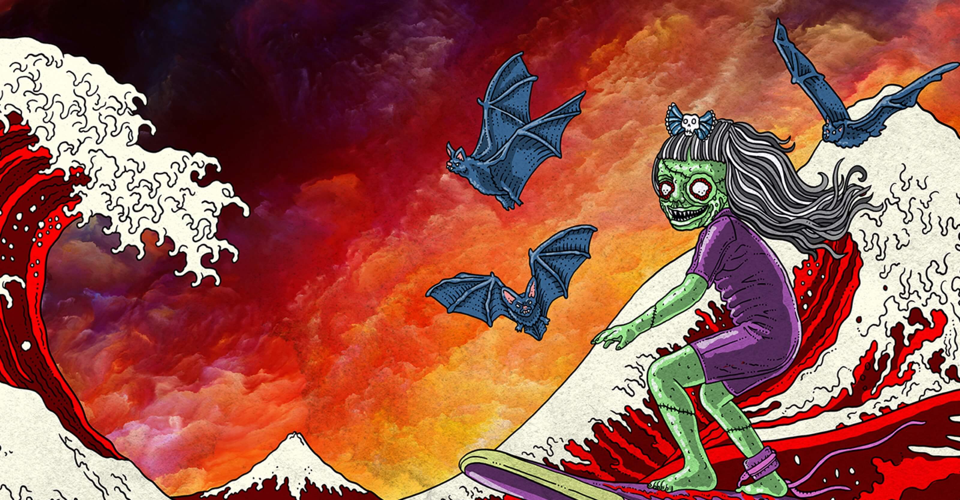 Horror Artist Alan Robert Pays Twisted Tribute to the World's Most Famous Works of Art in The Beauty of Horror 6