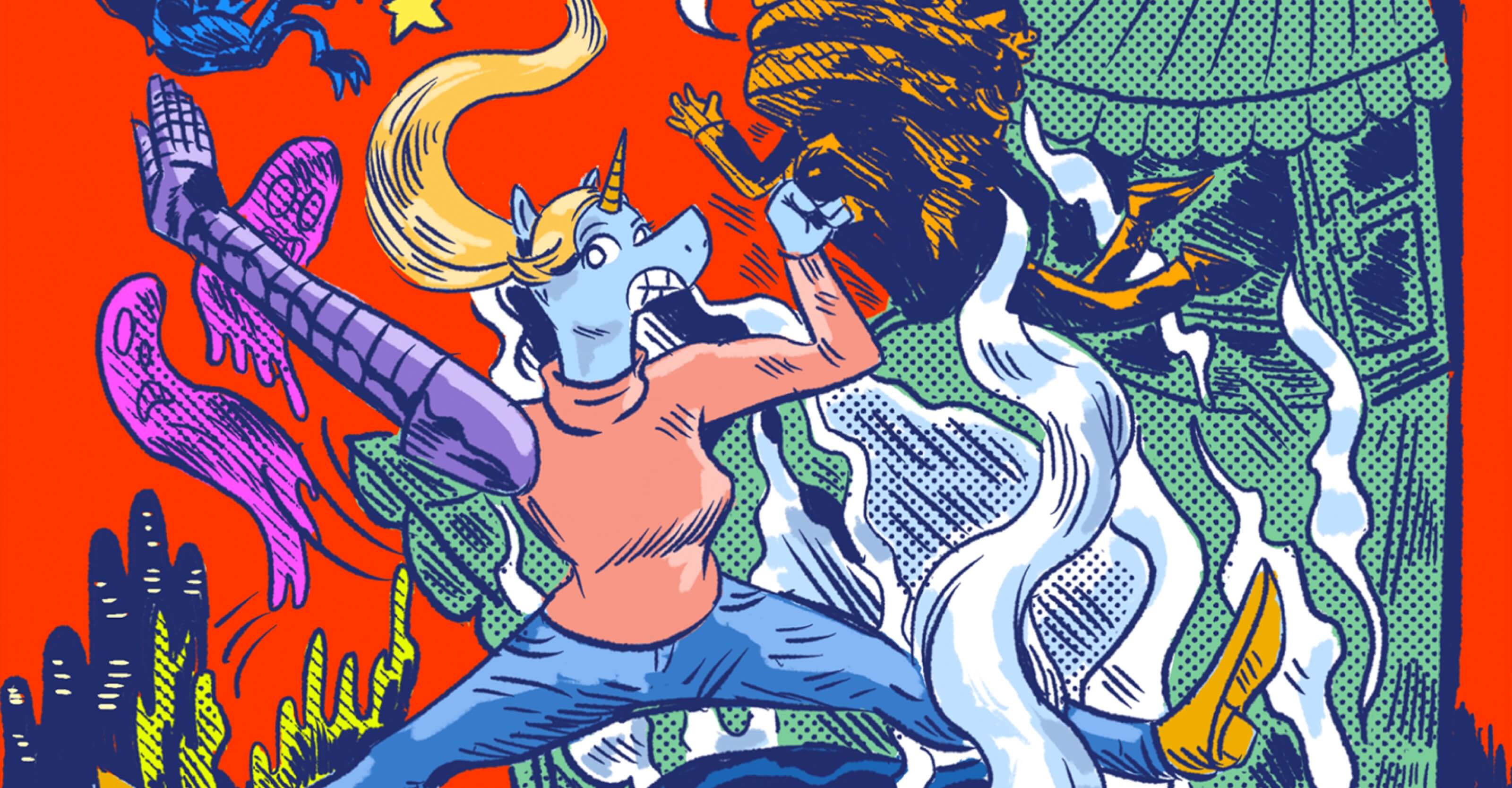 Lisa Cheese and Ghost Guitar: Attack of the Snack is a Feast of Broccoli Monsters, Evil Yuppies, and Sick Guitar Riffs