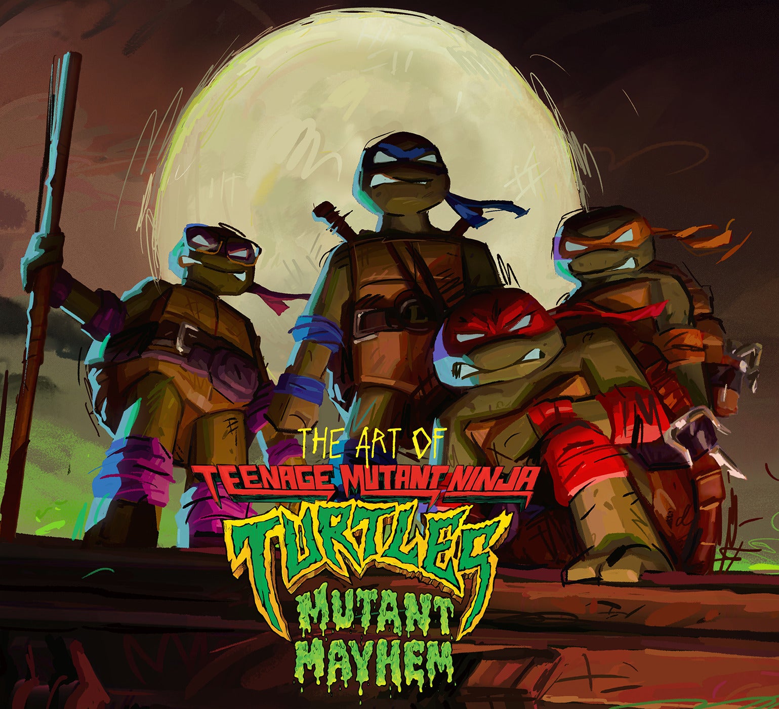 The Art of Teenage Mutant Ninja Turtles: Mutant Mayhem – IDW