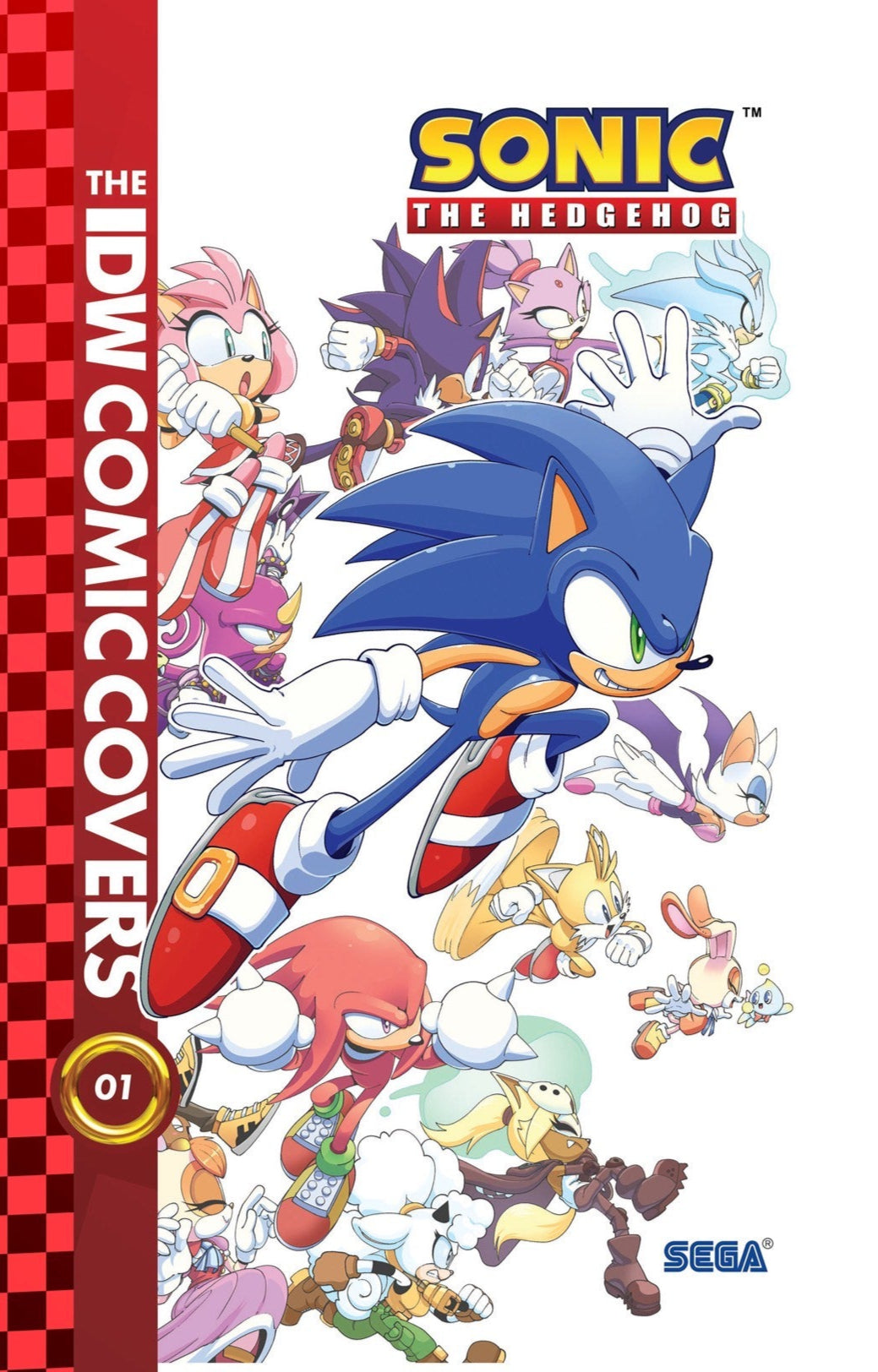 Sonic the Hedgehog: The IDW Comic Covers, Vol. 1