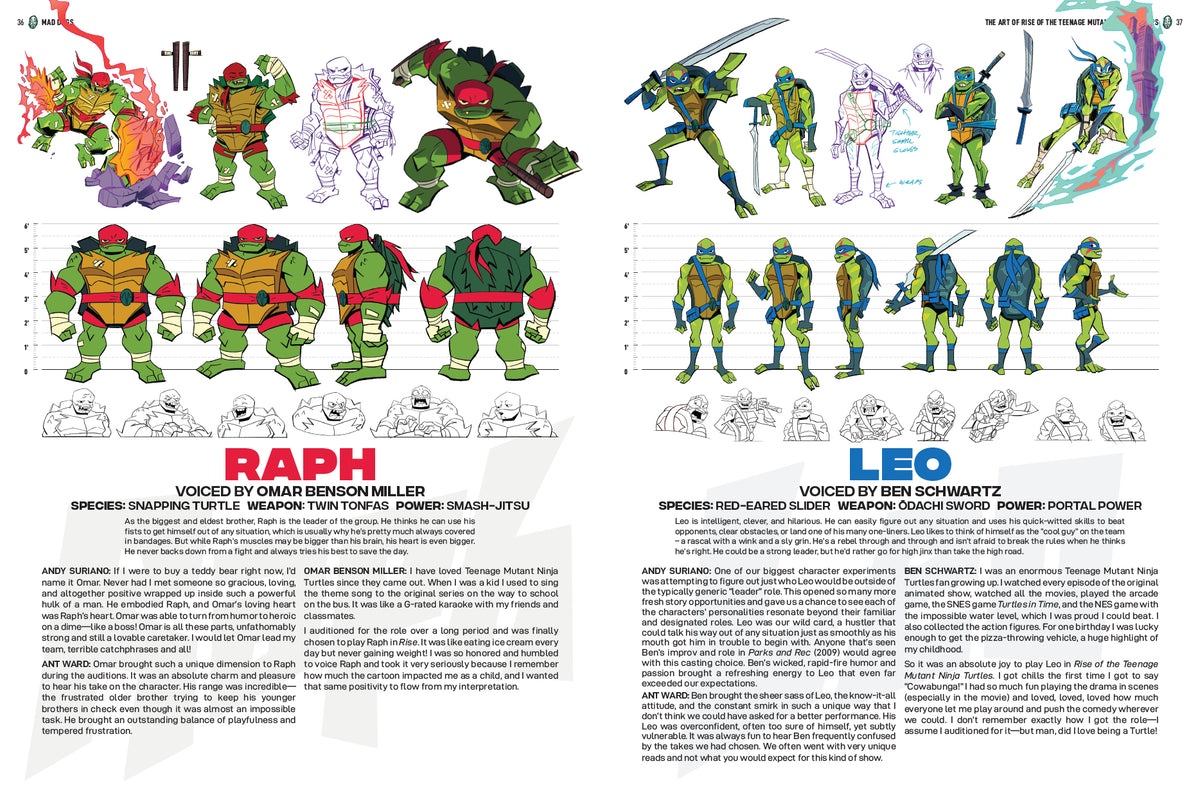 The Art of Rise of The Teenage Mutant Ninja Turtles