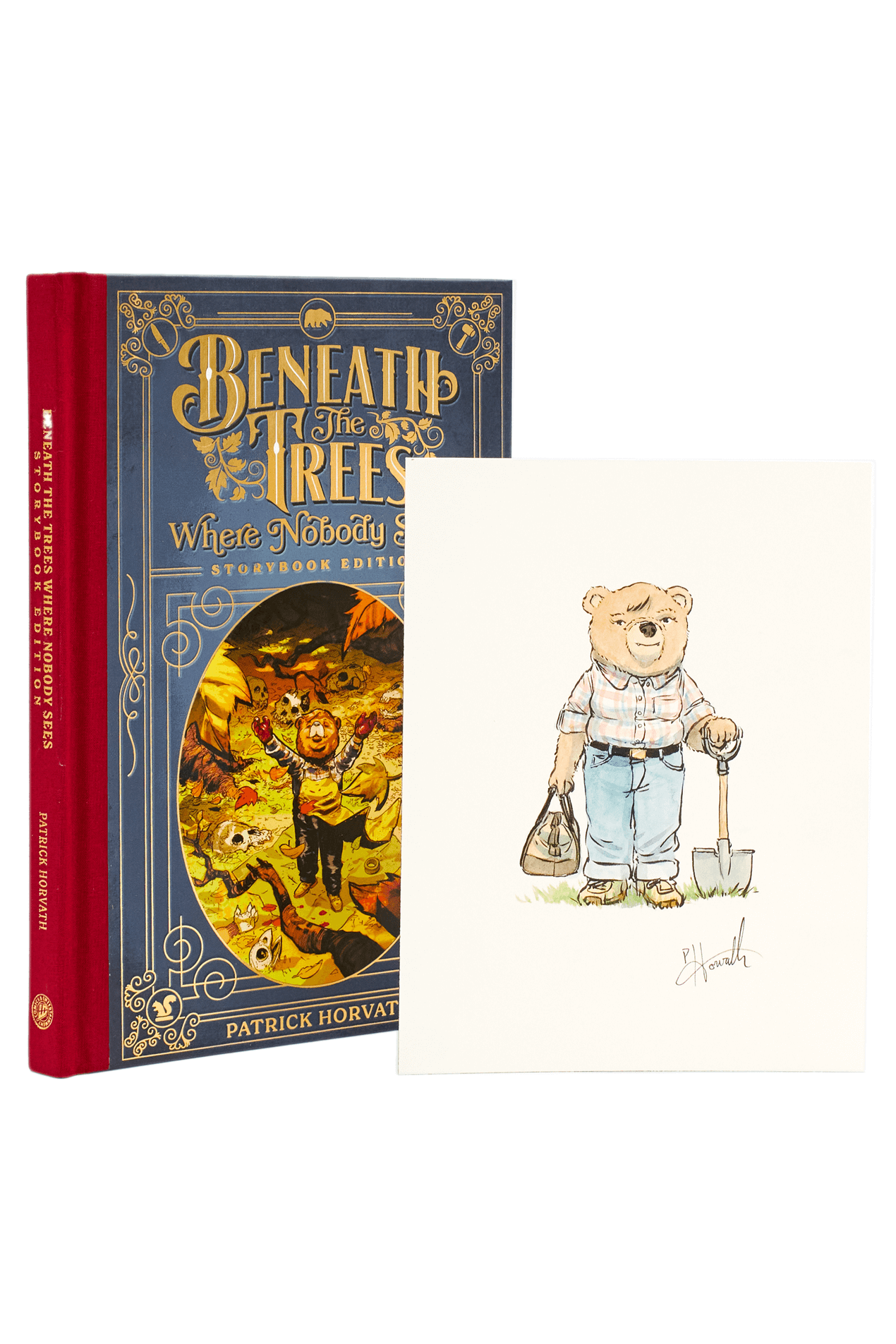 Beneath the Trees Where Nobody Sees: Storybook Edition - Collector's Art Exclusive