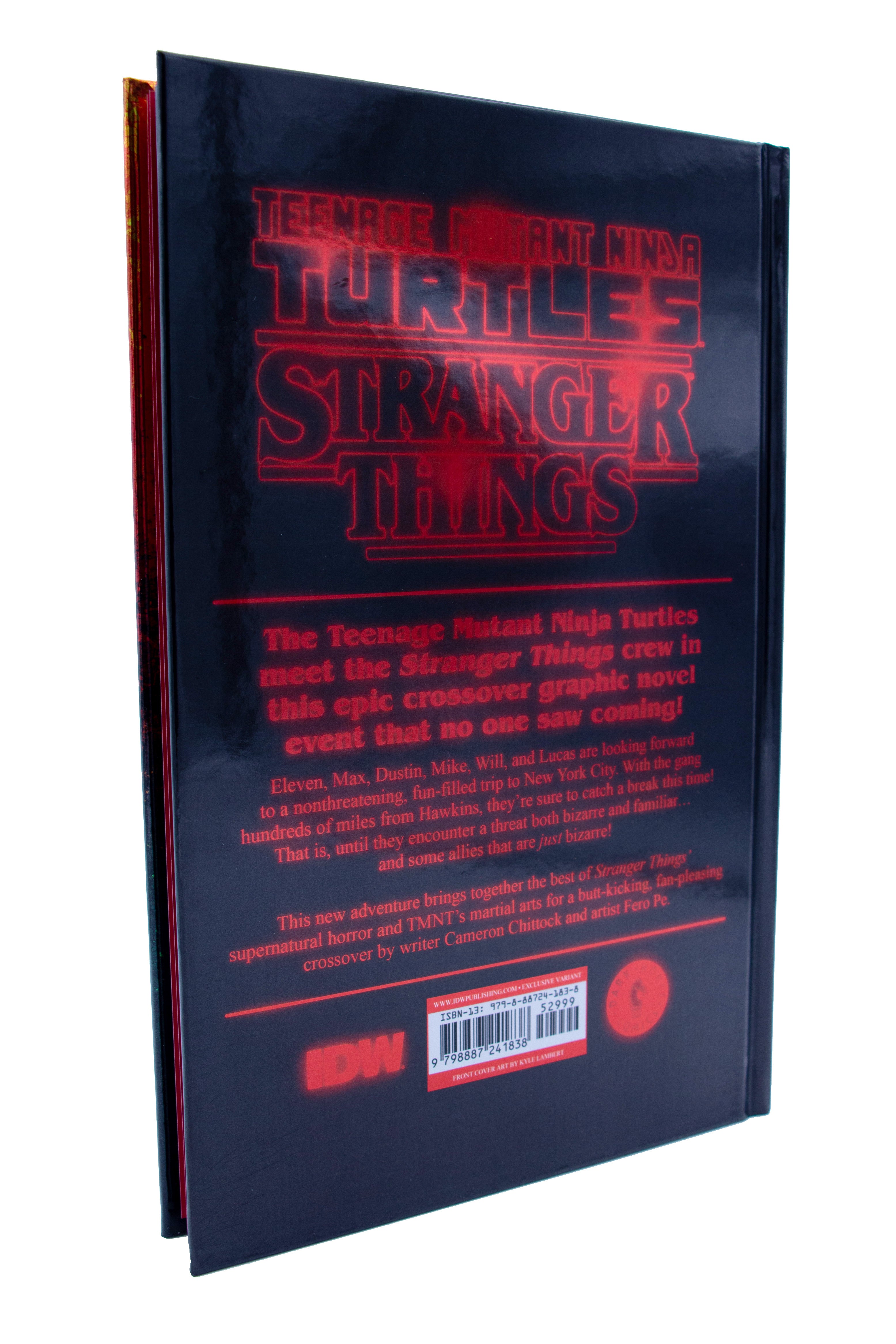Teenage Mutant Ninja Turtles x Stranger Things - IDW Exclusive Hardcover