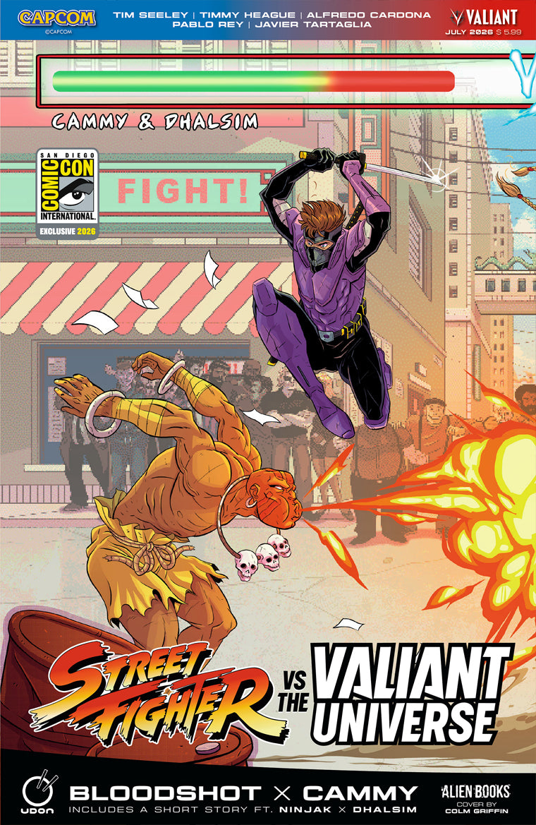 Street Fighter Vs. The Valiant Universe Special - SDCC Exclusive