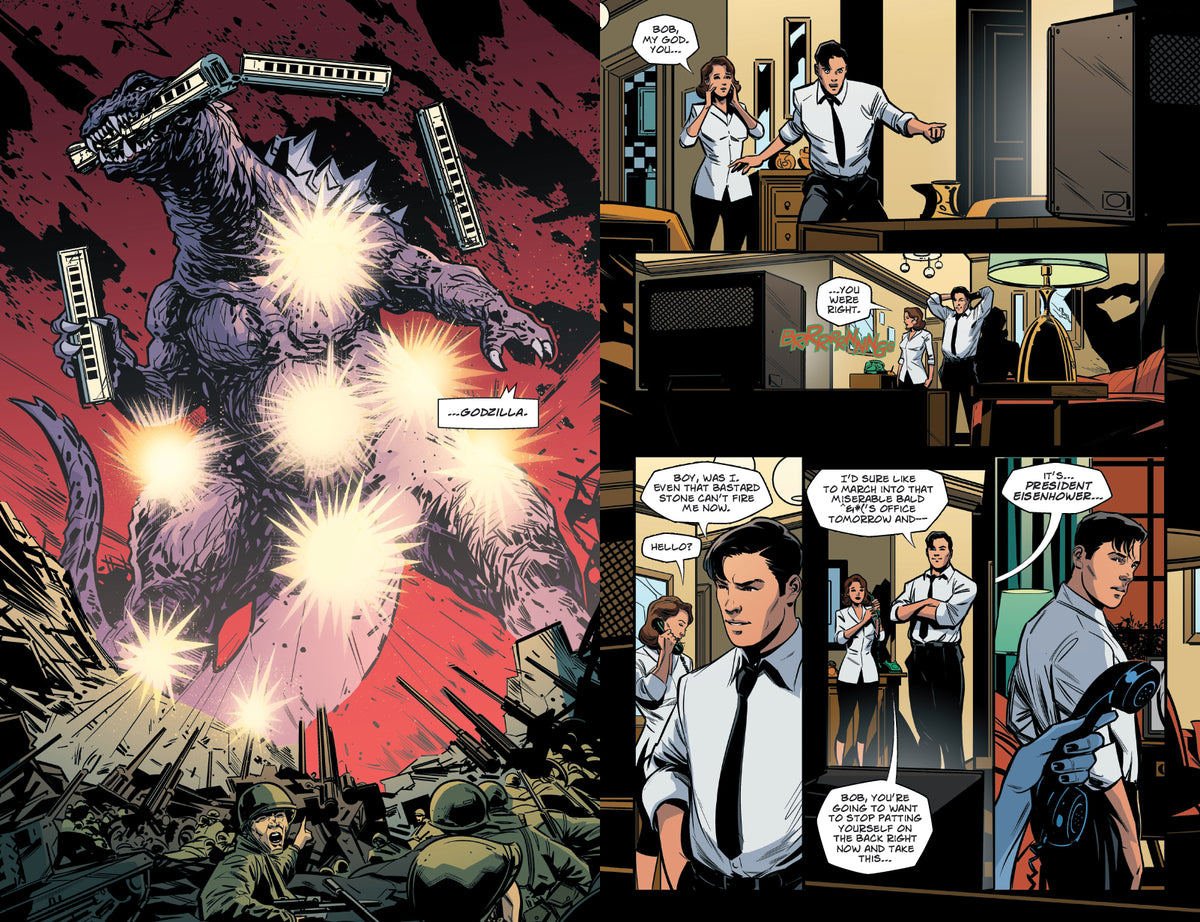Godzilla: Here There Be Aliens - SIGNED