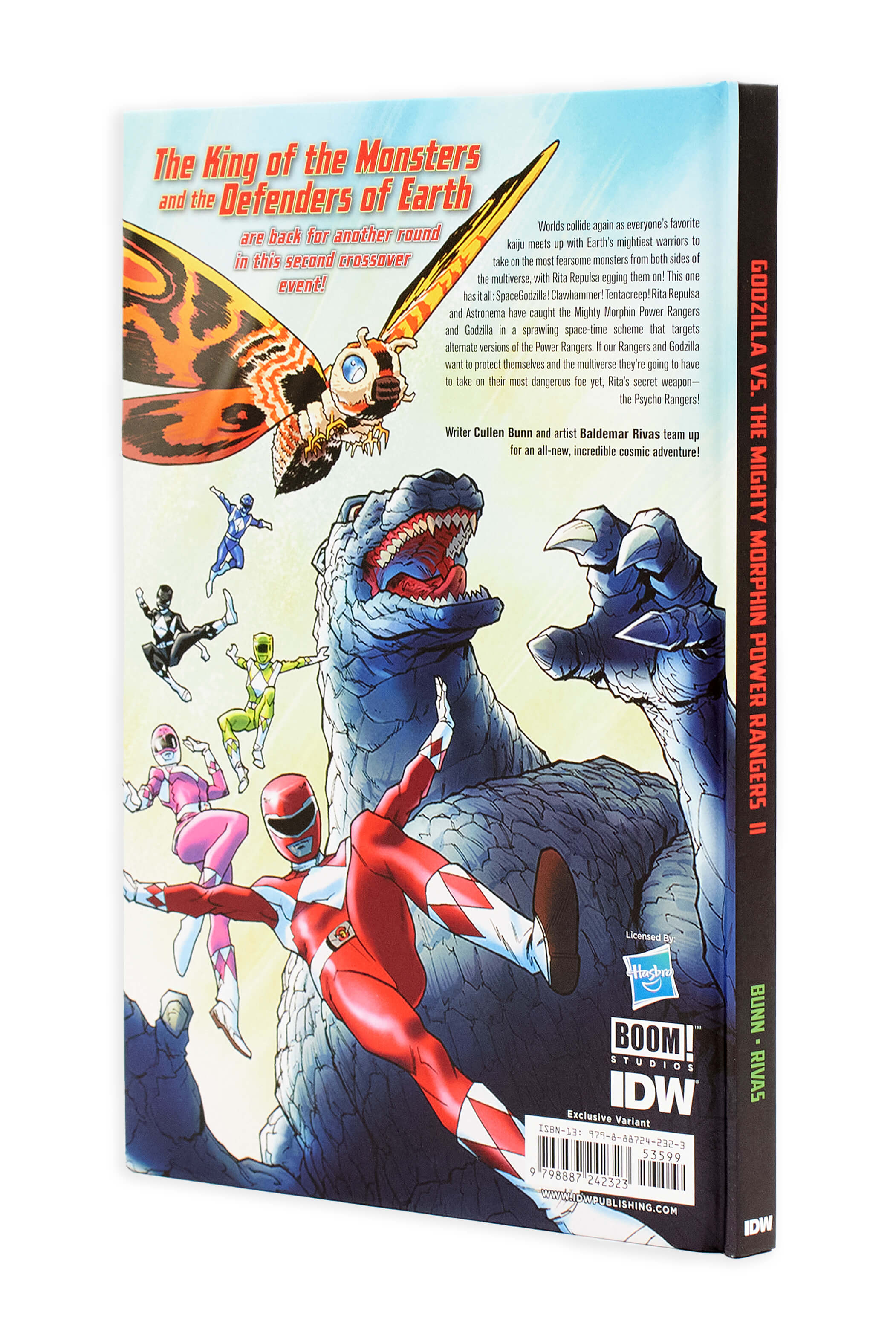 Godzilla Vs. The Mighty Morphin Power Rangers II - IDW Exclusive Hardcover