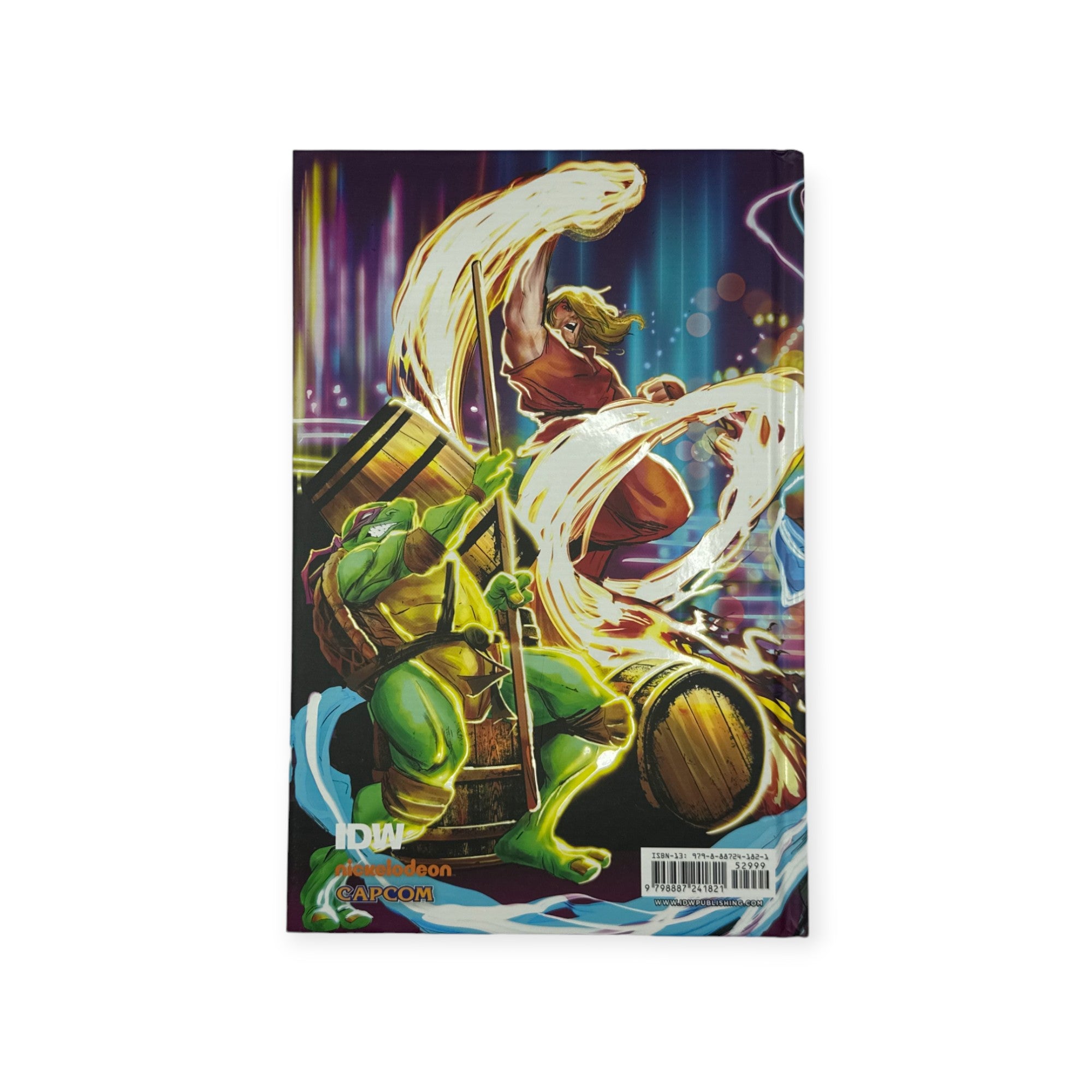 Teenage Mutant Ninja Turtles Vs. Street Fighter - IDW Exclusive Hardcover