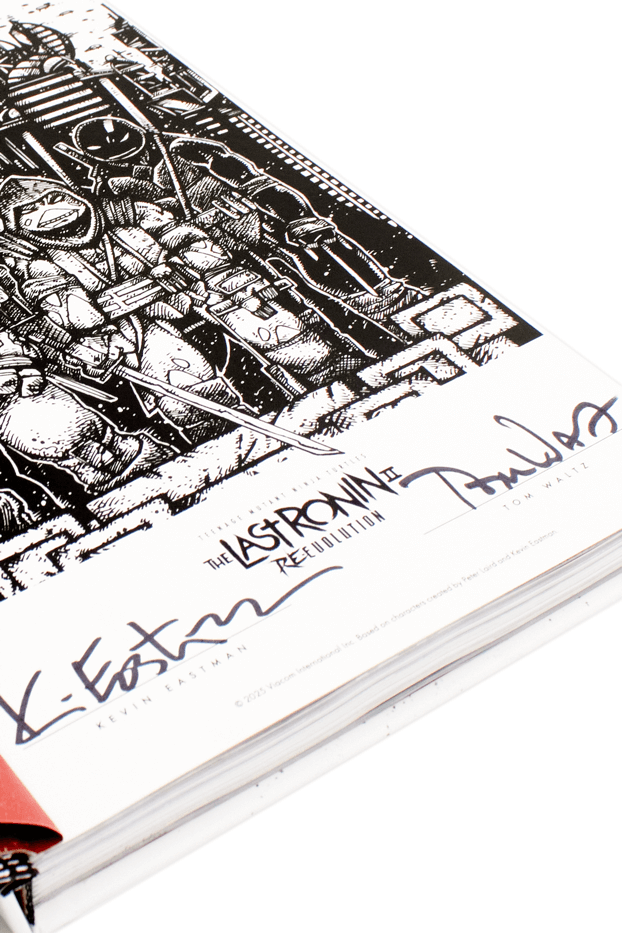 Teenage Mutant Ninja Turtles: The Last Ronin II—Re-Evolution - Signed IDW Hardcover Exclusive