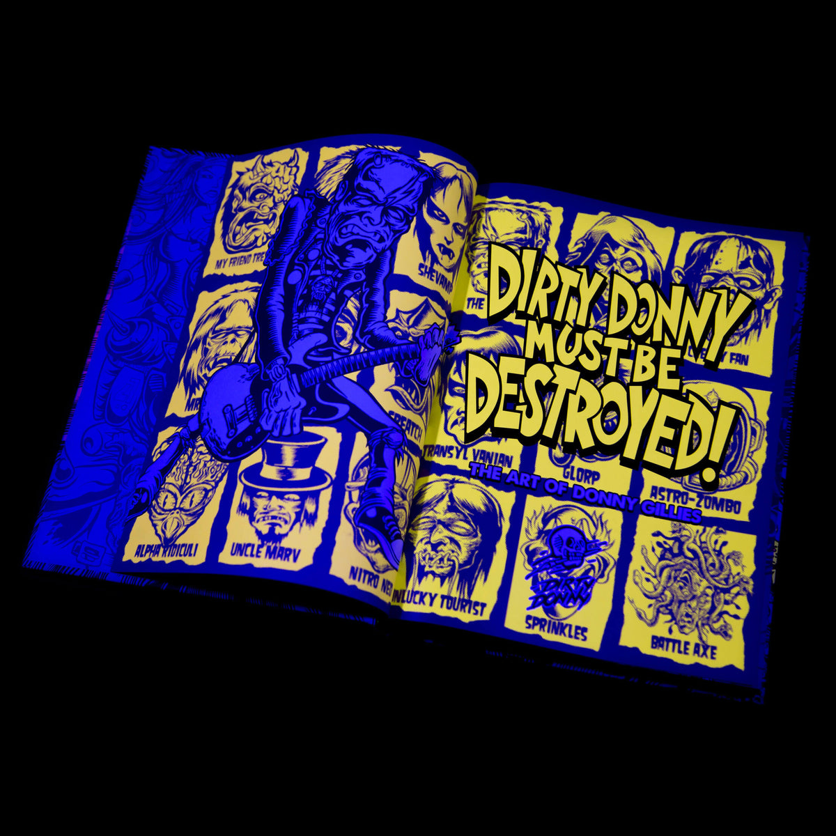 Dirty Donny Must Be Destroyed: The Art of Donny Gillies: Deluxe Edition - IDW Exclusive