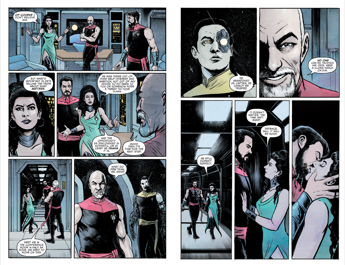 Star Trek: The Next Generation--The Mirror War--IDW Classic Collections