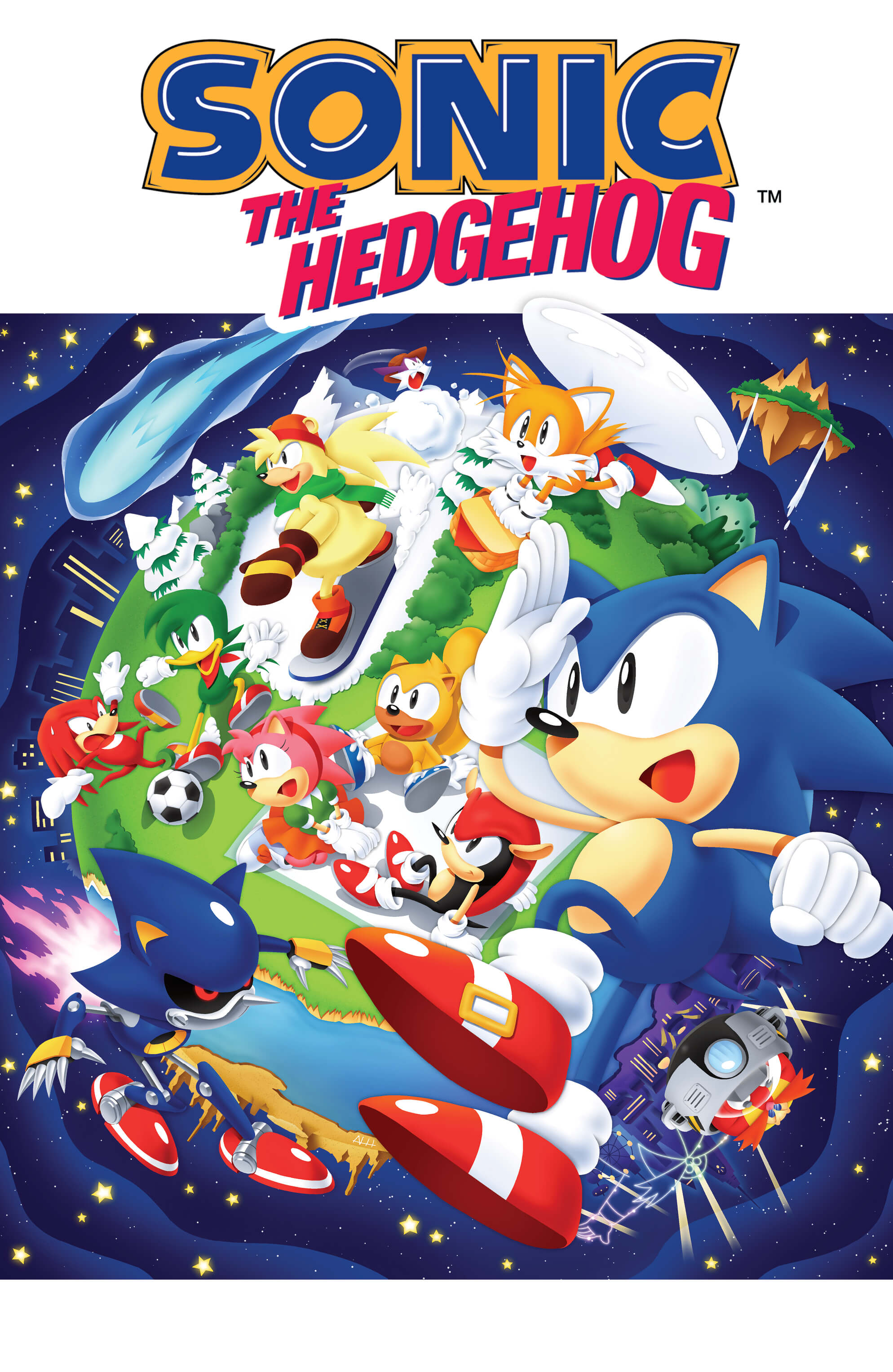 Sonic the Hedgehog: 35th Anniversary Special - IDW Foil Exclusive