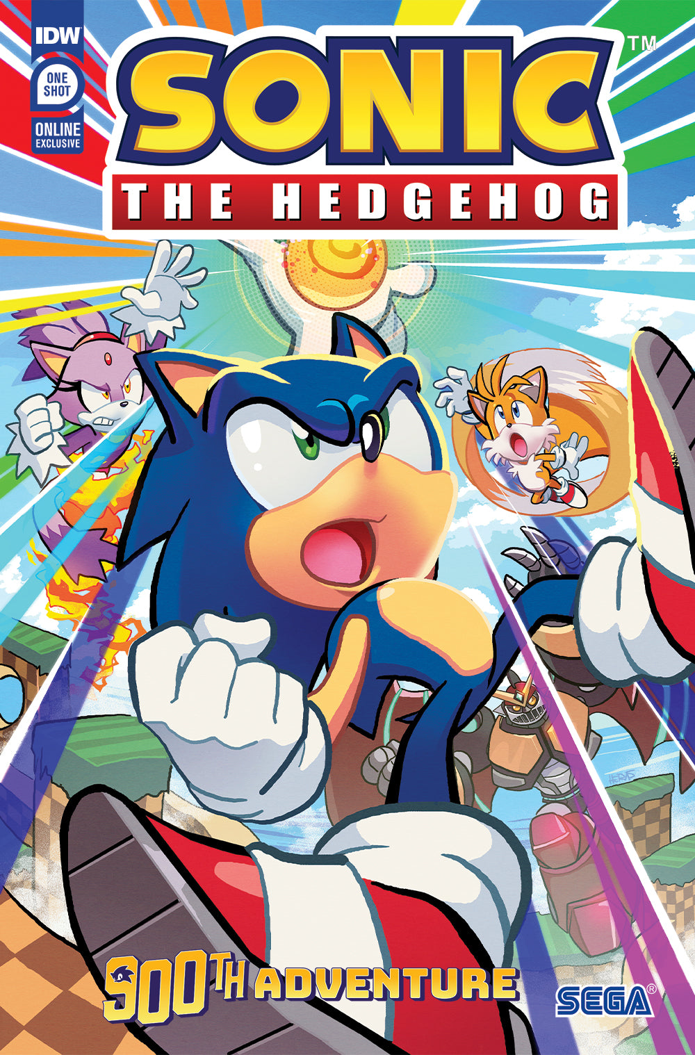 Sonic 2 Character Running Poster – Sega Shop
