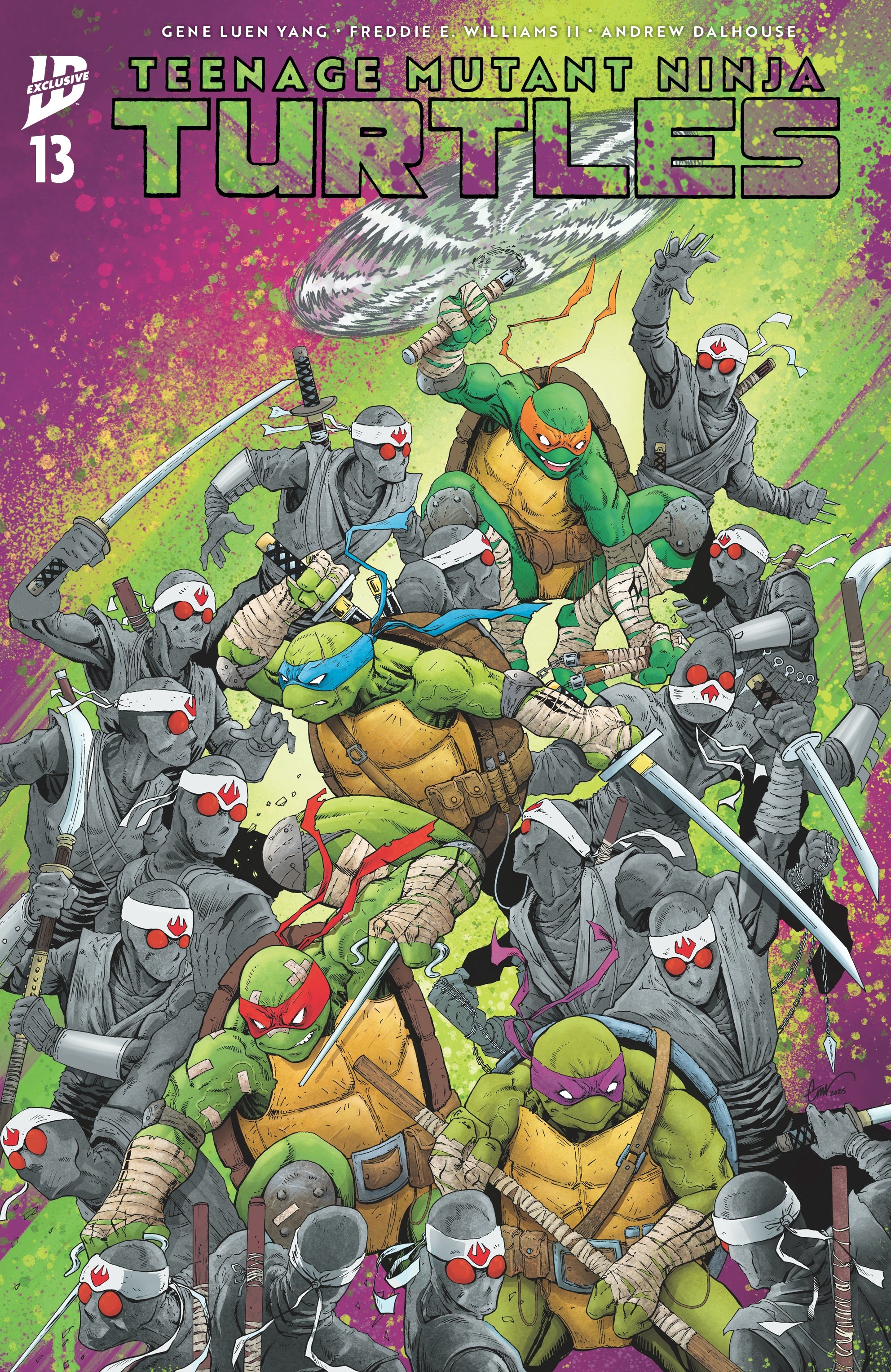 tmnt 13 monsters Teenage Mutant Ninja Turtles #13