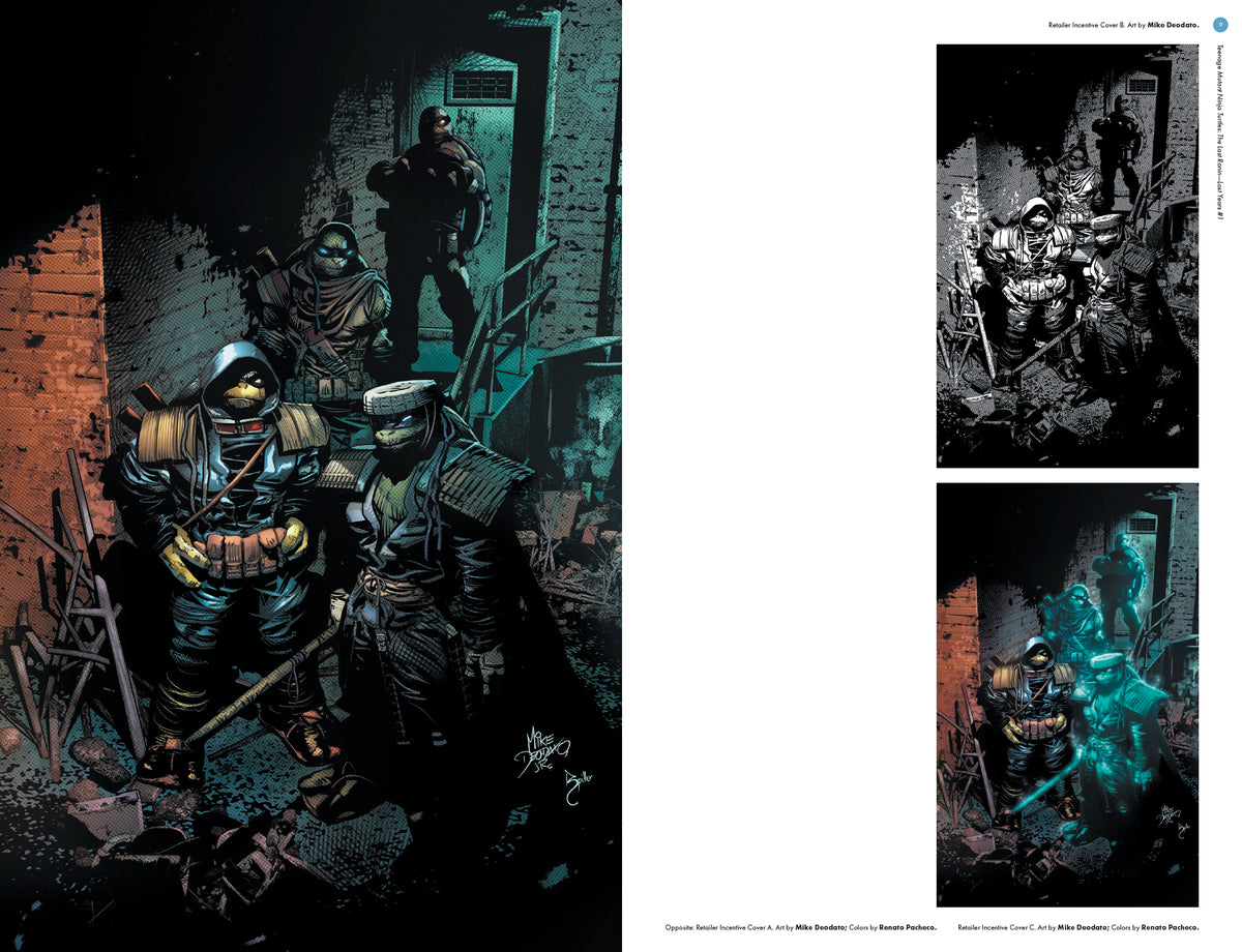 Teenage Mutant Ninja Turtles: The Last Ronin Lost Years--The Covers