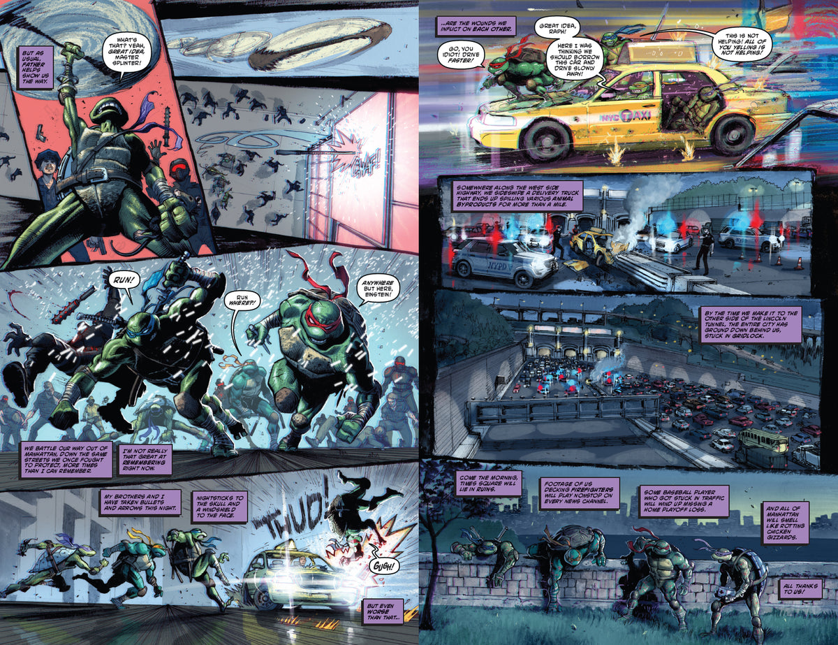 Teenage Mutant Ninja Turtles: NYC vs. TMNT