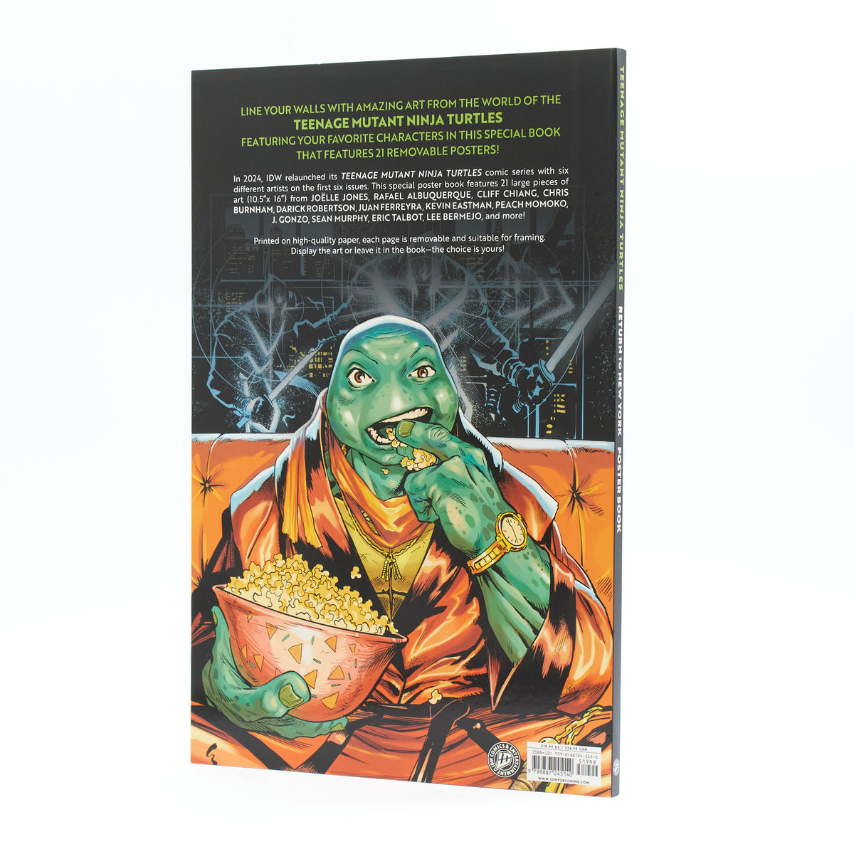 Teenage Mutant Ninja Turtles: Return to New York Poster Book
