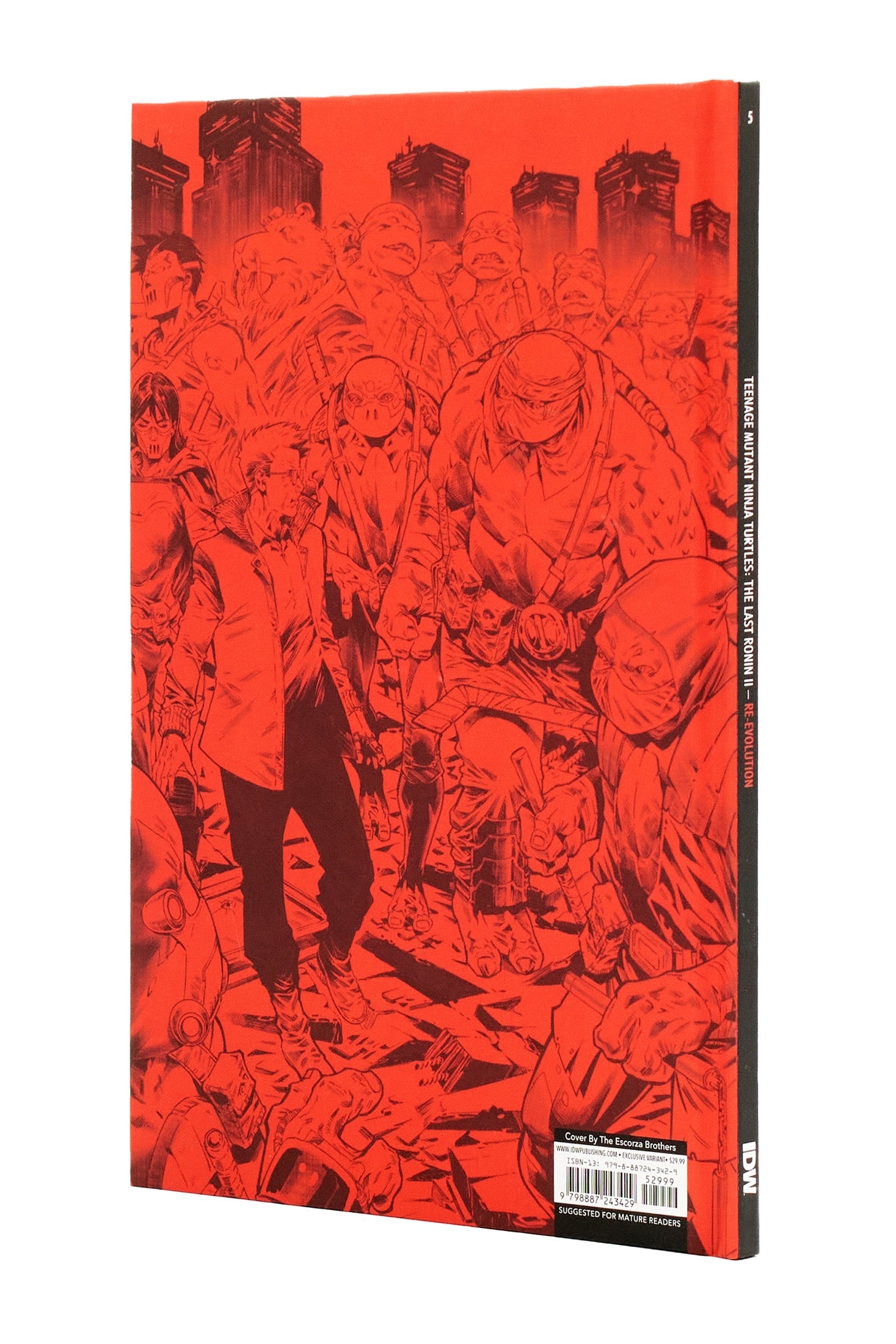 Teenage Mutant Ninja Turtles: The Last Ronin II-Re-Evolution #5 - IDW Hardcover Exclusive