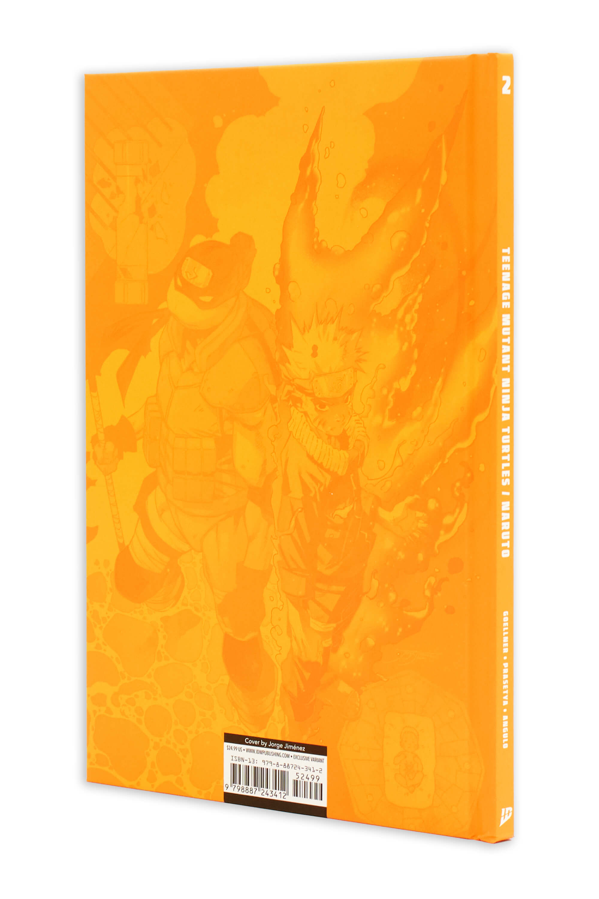 Teenage Mutant Ninja Turtles x NARUTO #2 - IDW Hardcover Exclusive