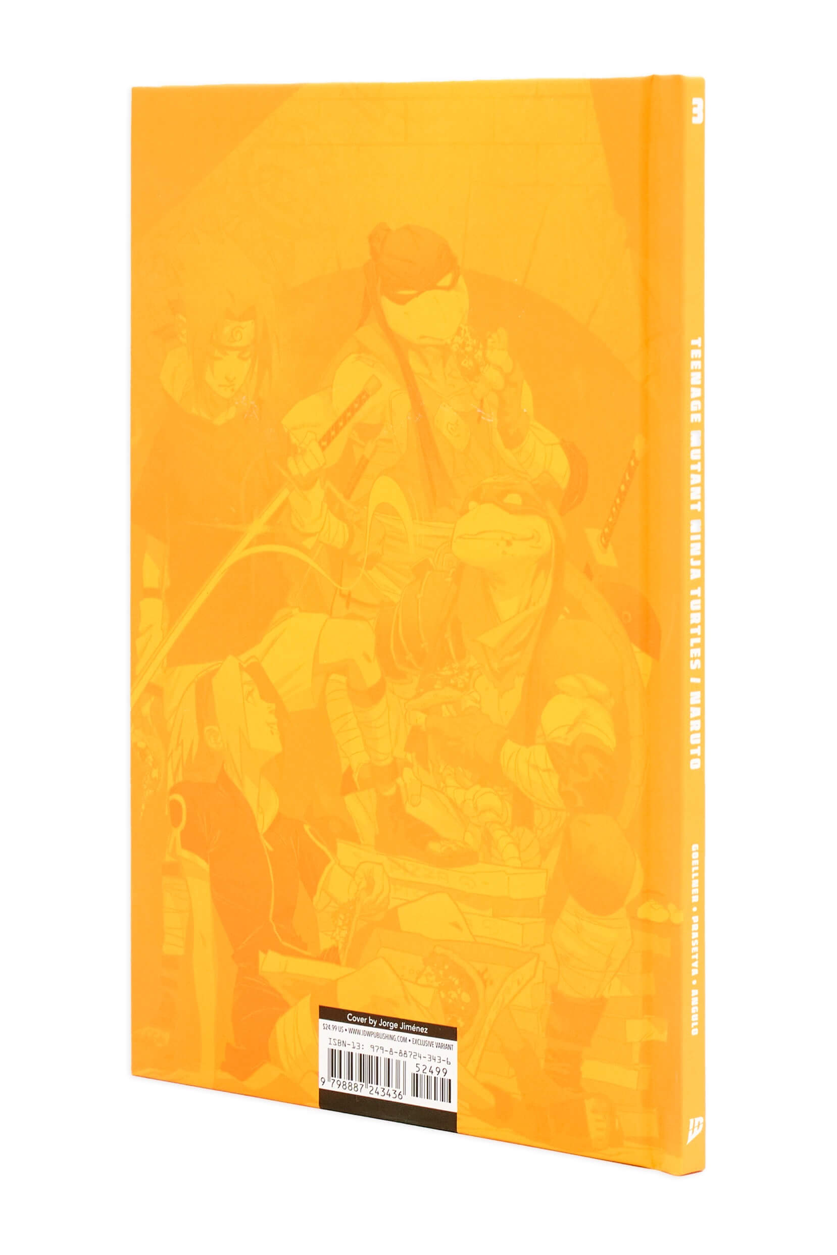 Teenage Mutant Ninja Turtles x Naruto #3 - IDW Hardcover Exclusive