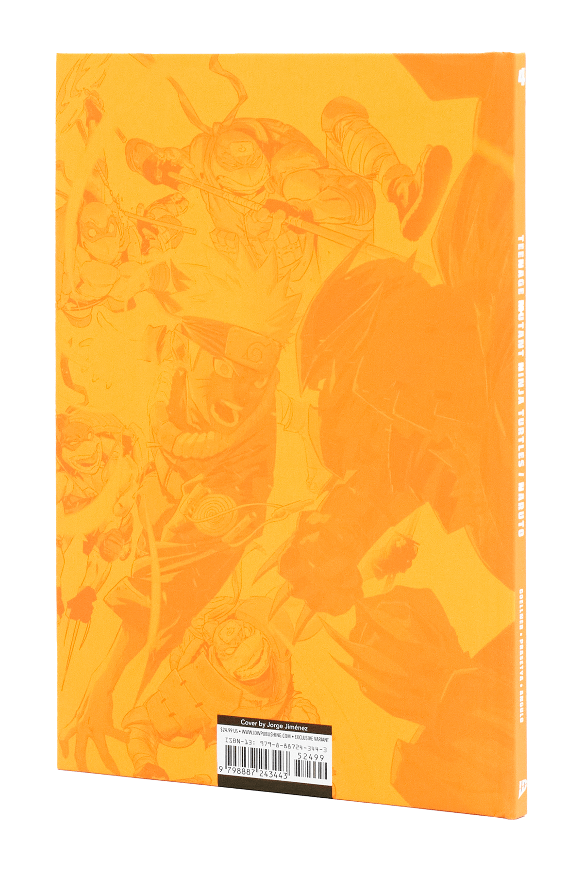 Teenage Mutant Ninja Turtles x NARUTO #4 - IDW Hardcover Exclusive