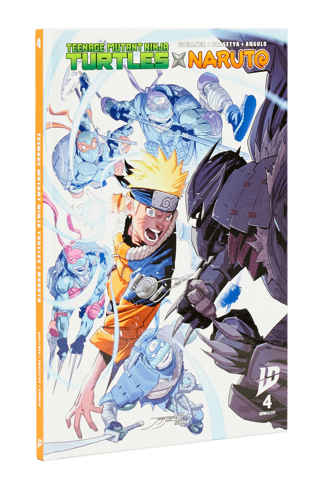 NARUTO 全巻 3.6-4 Teenage Mutant Ninja Turtles x NARUTO #4 - IDW Hardcover Exclusive