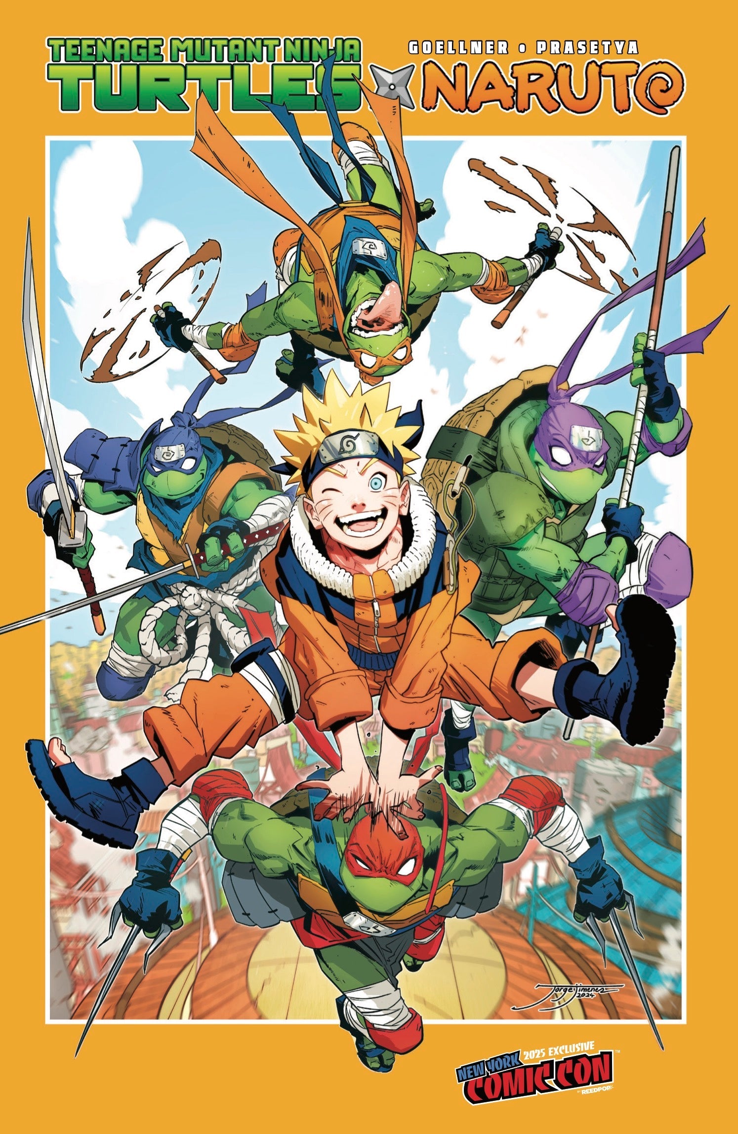 Teenage Mutant Ninja Turtles x Naruto - NYCC Exclusive Manga Edition