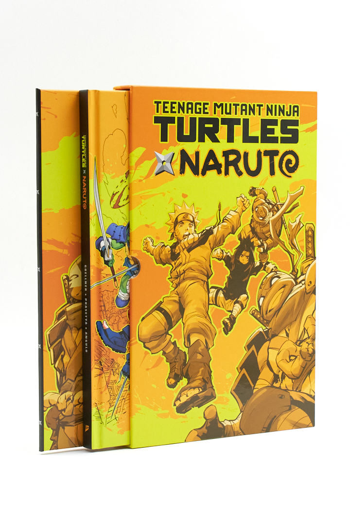 Teenage Mutant Ninja Turtles x NARUTO - IDW Signed Folio Exclusive Teenage Mutant Ninja Turtles x NARUTO - IDW Signed Folio Exclusive