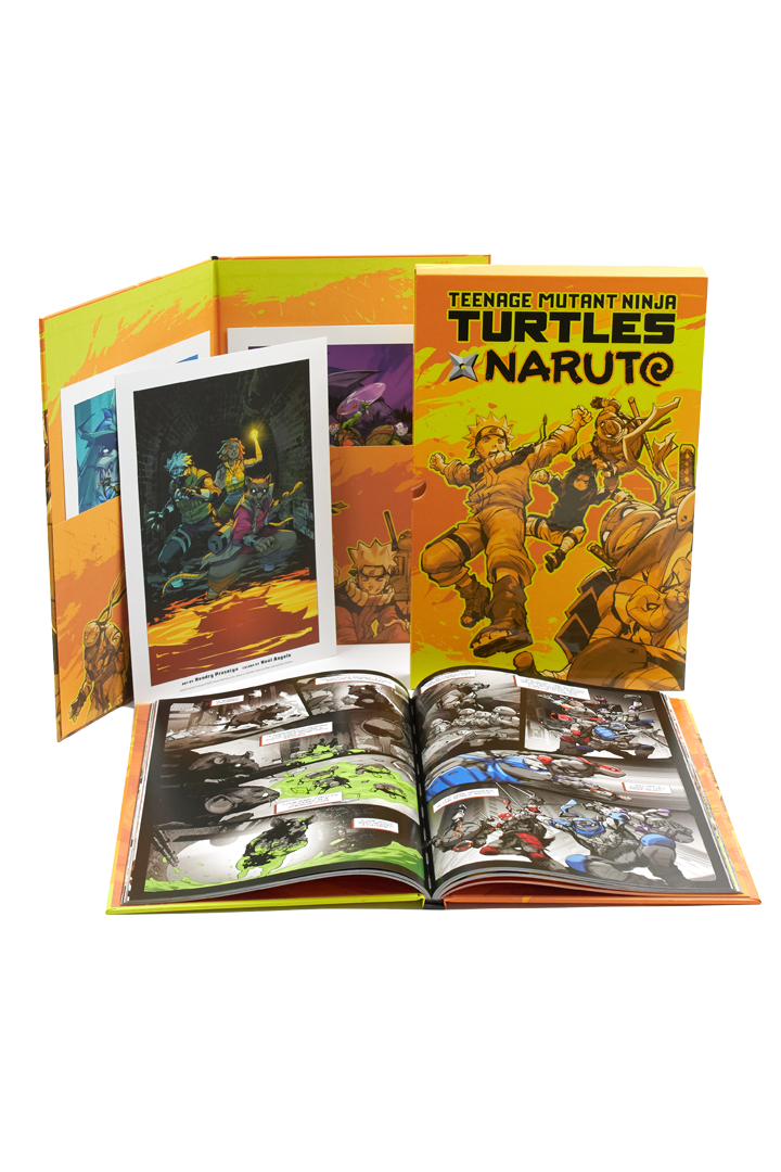 Teenage Mutant Ninja Turtles x NARUTO - IDW Signed Folio Exclusive
