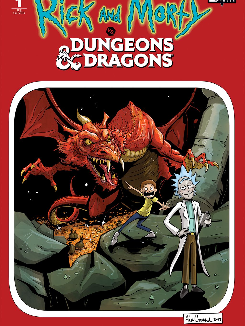 Third Rick & Morty Vs Dungeons & Dragons In IDW February 2022 Solicits