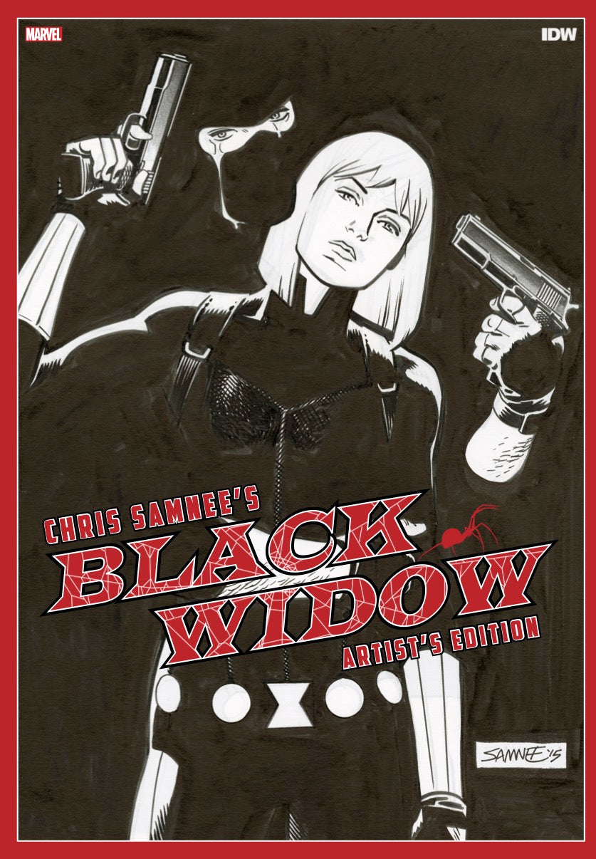 Pre-Order: Chris Samnee's Black Widow Artist's Edition - IDW Exclusive