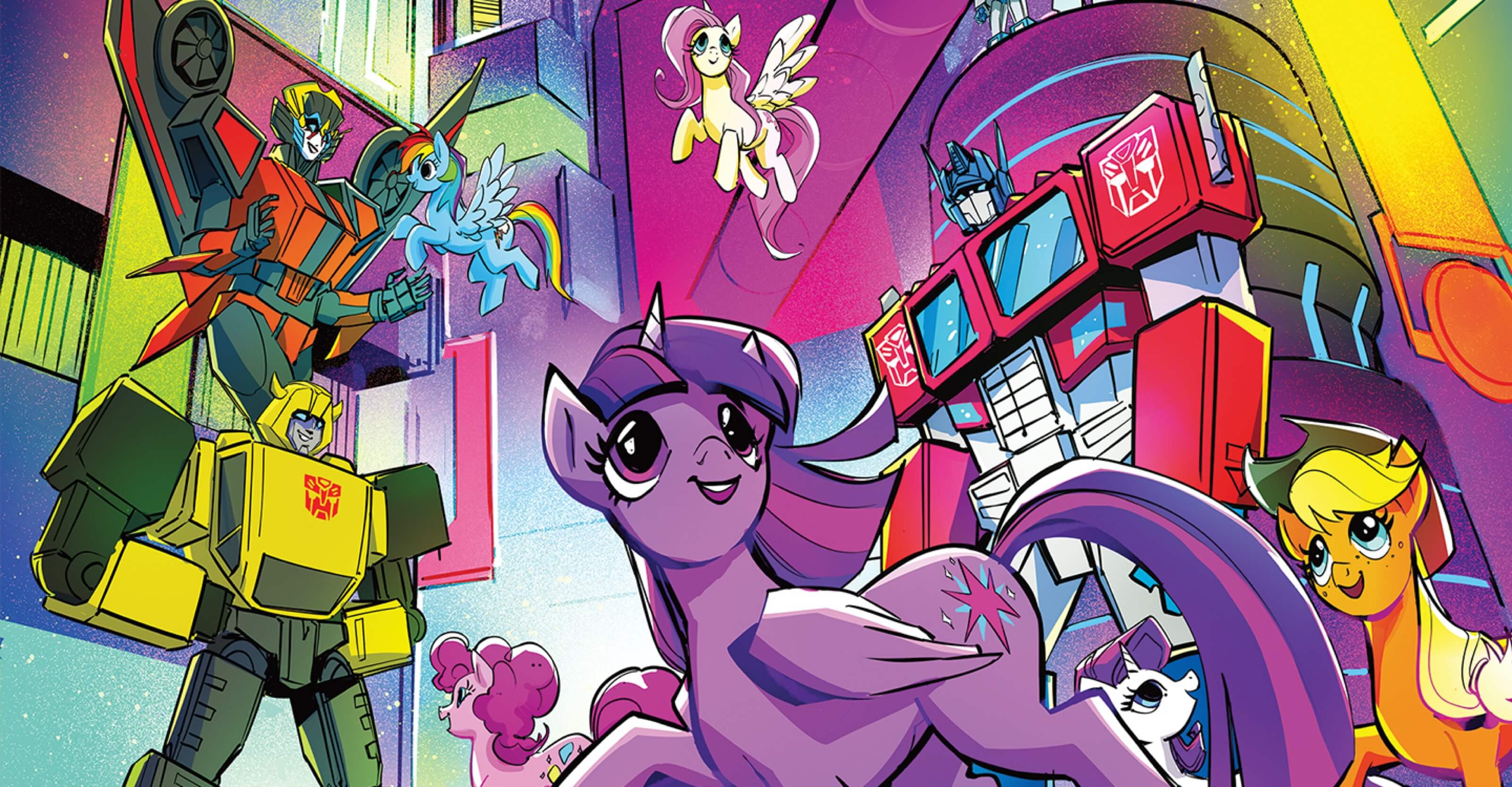 MY LITTLE PONY / TRANSFORMERS II Continues IDW’s Wild Crossover of Beloved Hasbro Brands