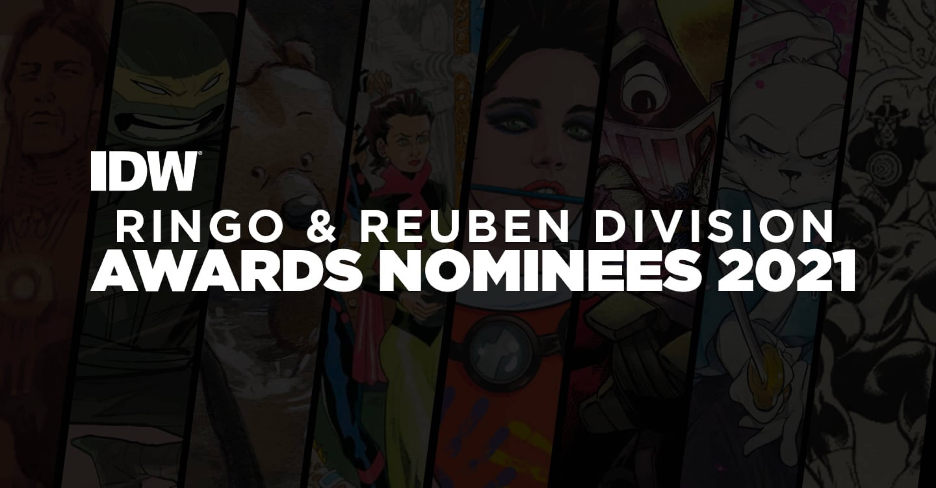 IDW Honored with Five Reuben Award and Ten Ringo Award Nominations