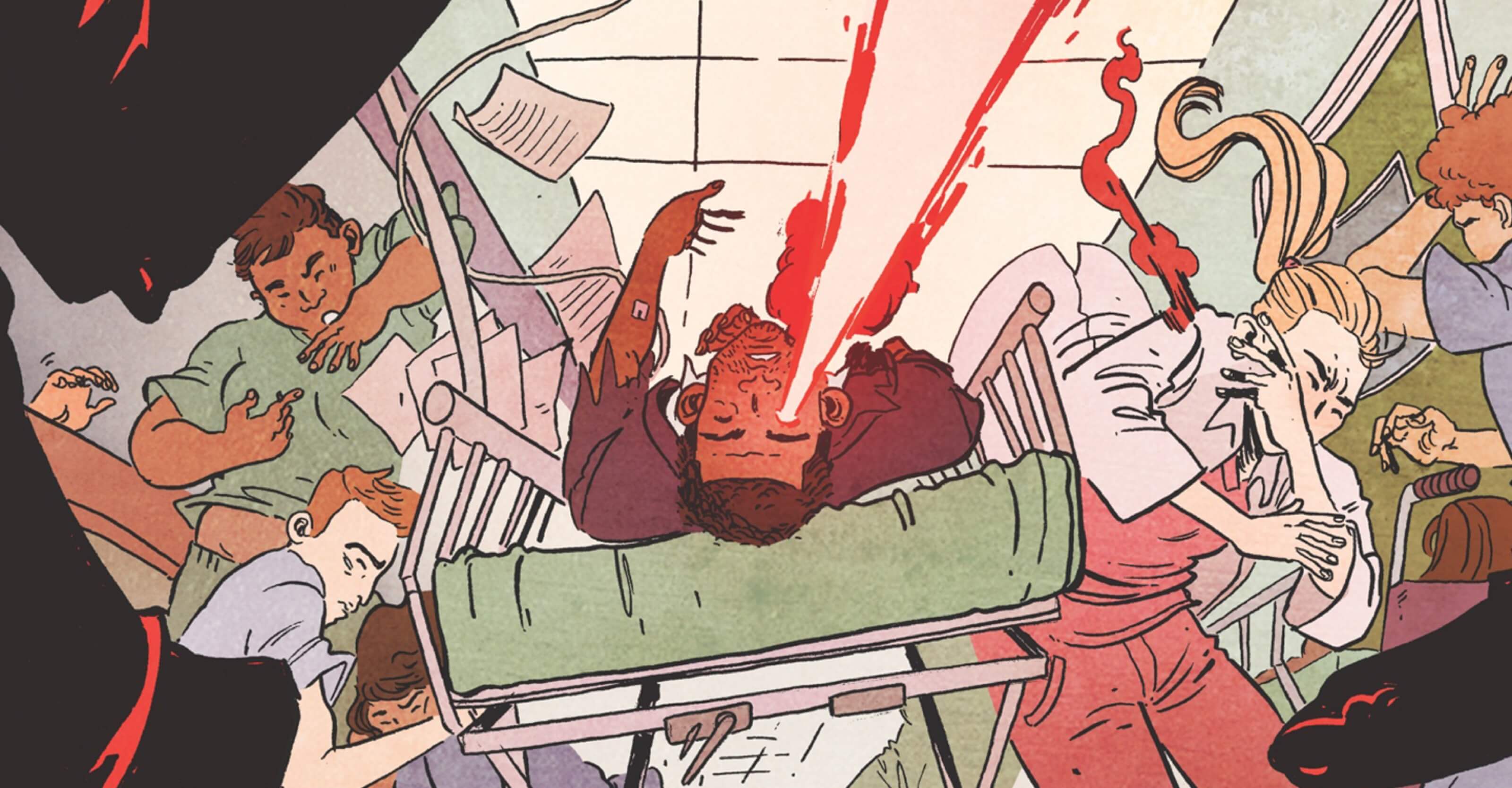 Superpowers and Emergency Room Drama Collide in Crashing Comic Book Miniseries from IDW