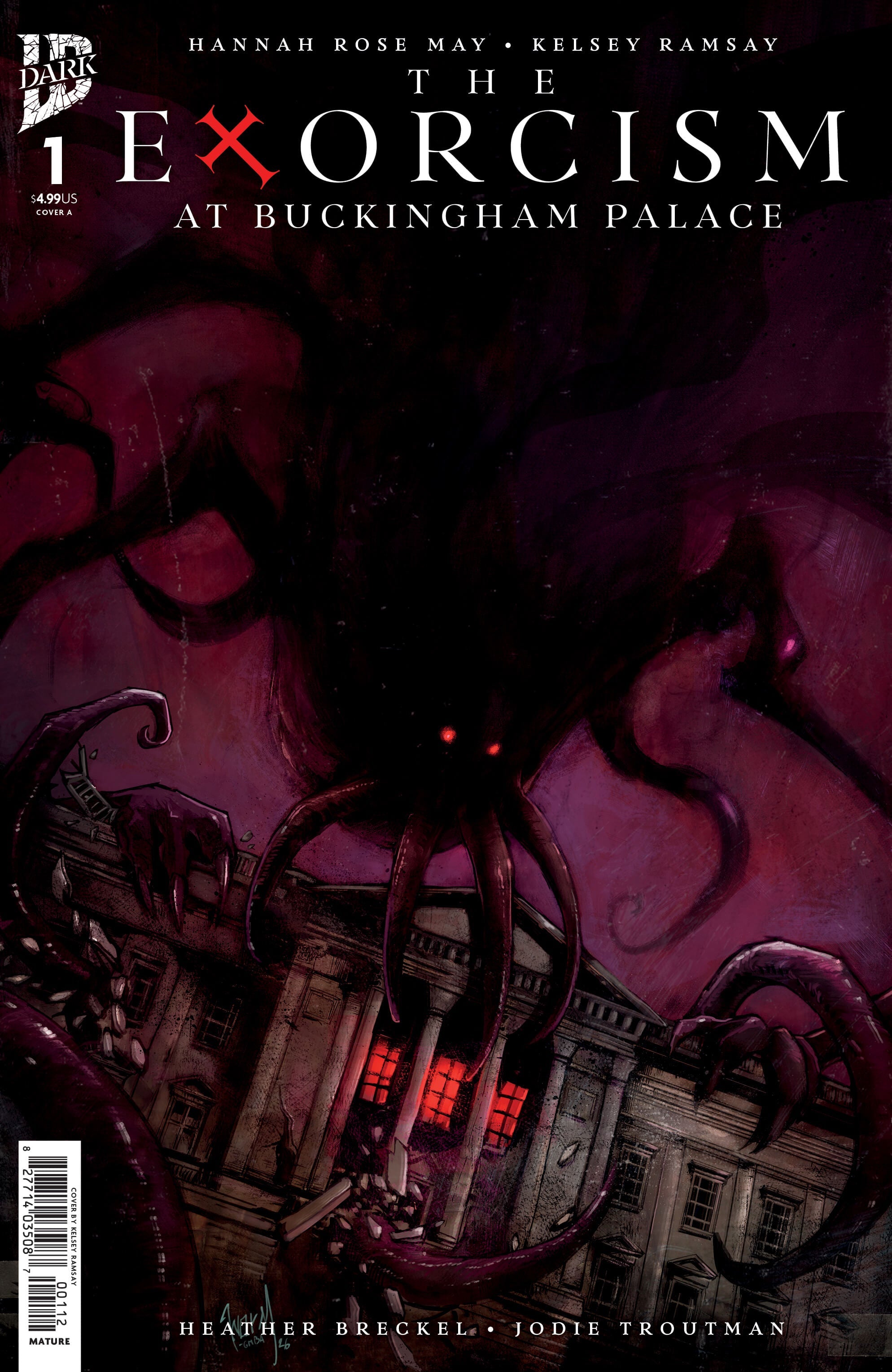 ‘THE EXORCISM AT BUCKINGHAM PALACE’ #1 SELLS OUT, SECOND PRINT TO POSSESS COMIC SHOPS SAME DAY AS #2