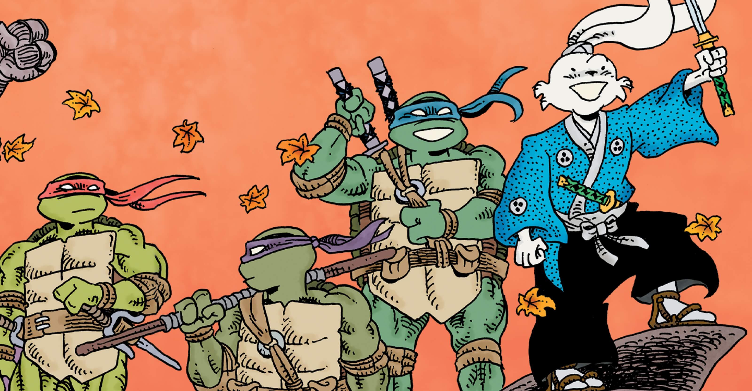 Stan Sakai Reunites Iconic Heroes in Teenage Mutant Ninja Turtles/Usagi Yojimbo: WhereWhen