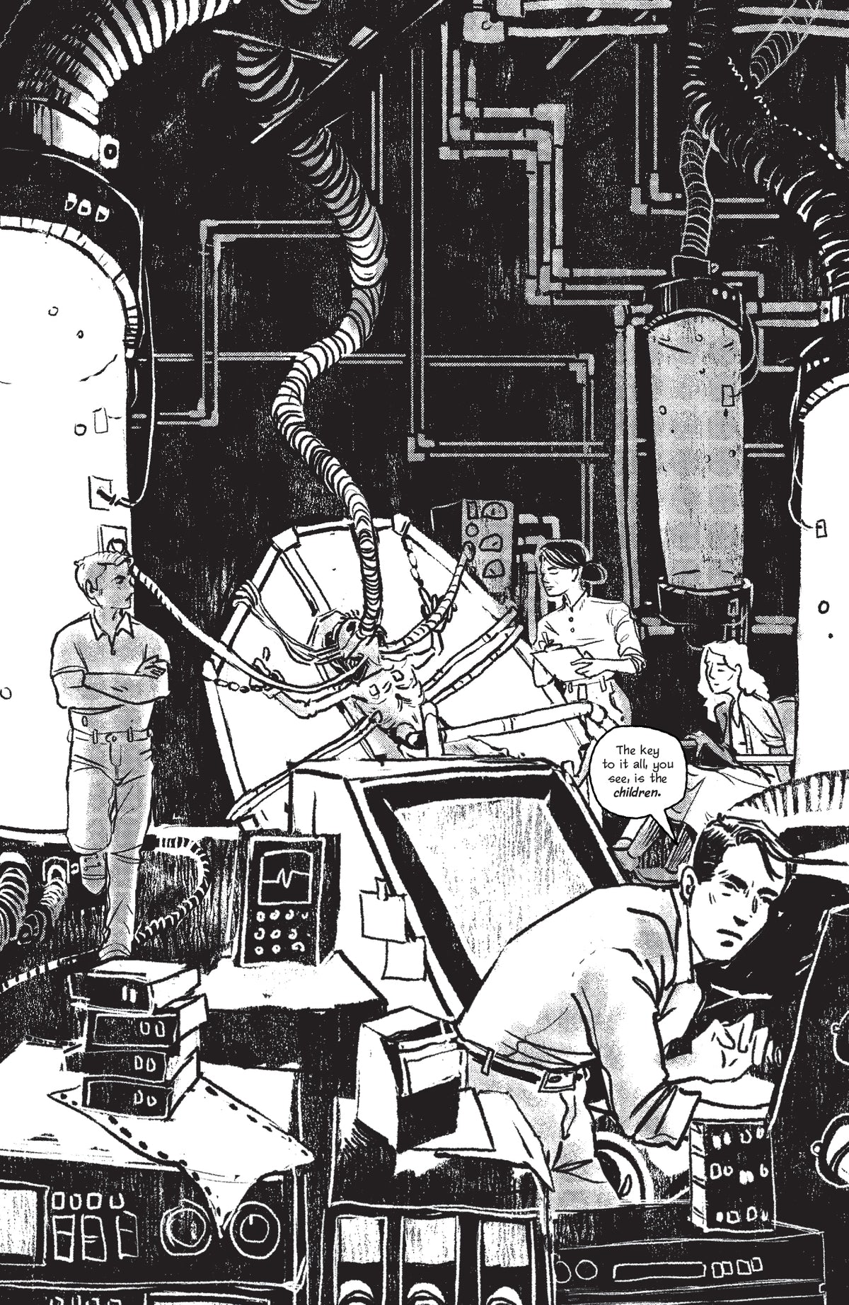 You'll Never Leave This Place Alive #1: B&W Preview NYCC Ashcan