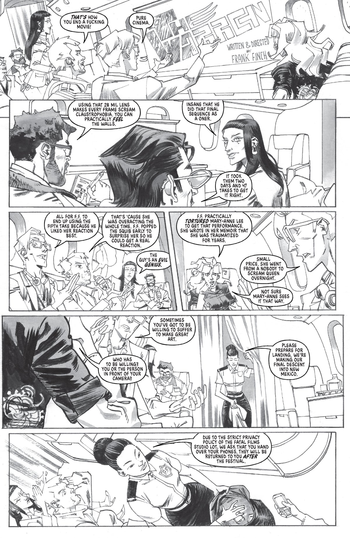 Fatal Fest #1 NYCC B&W Ashcan