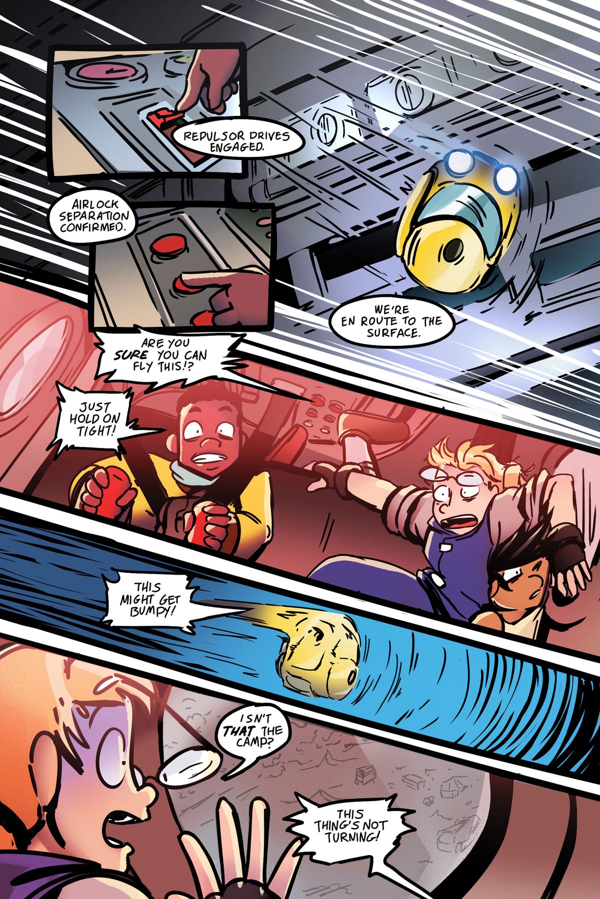 Cosmic Cadets (Book One): Contact!