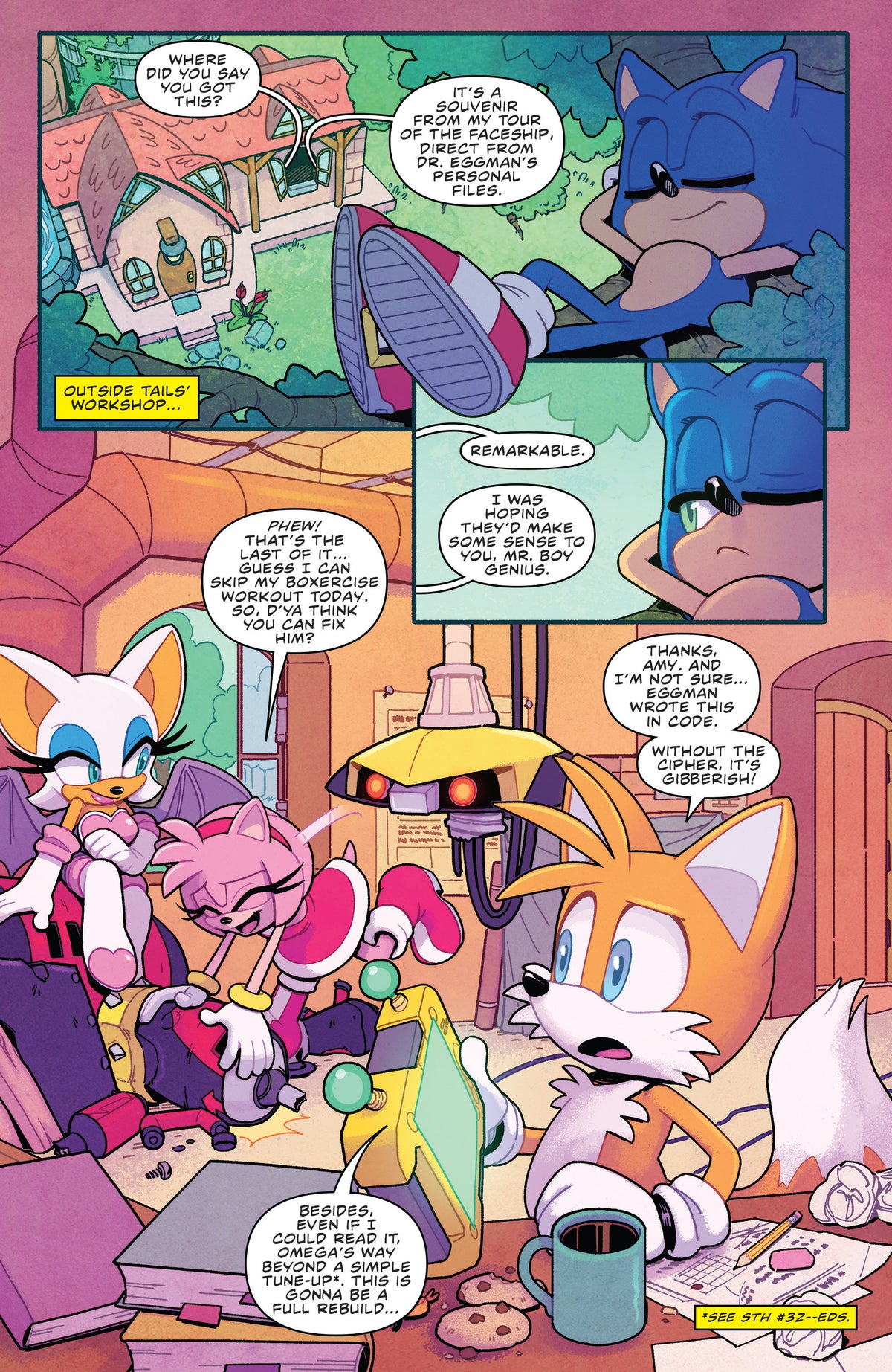 Sonic the Hedgehog Volume 9: Chao Races & Badnik Bases
