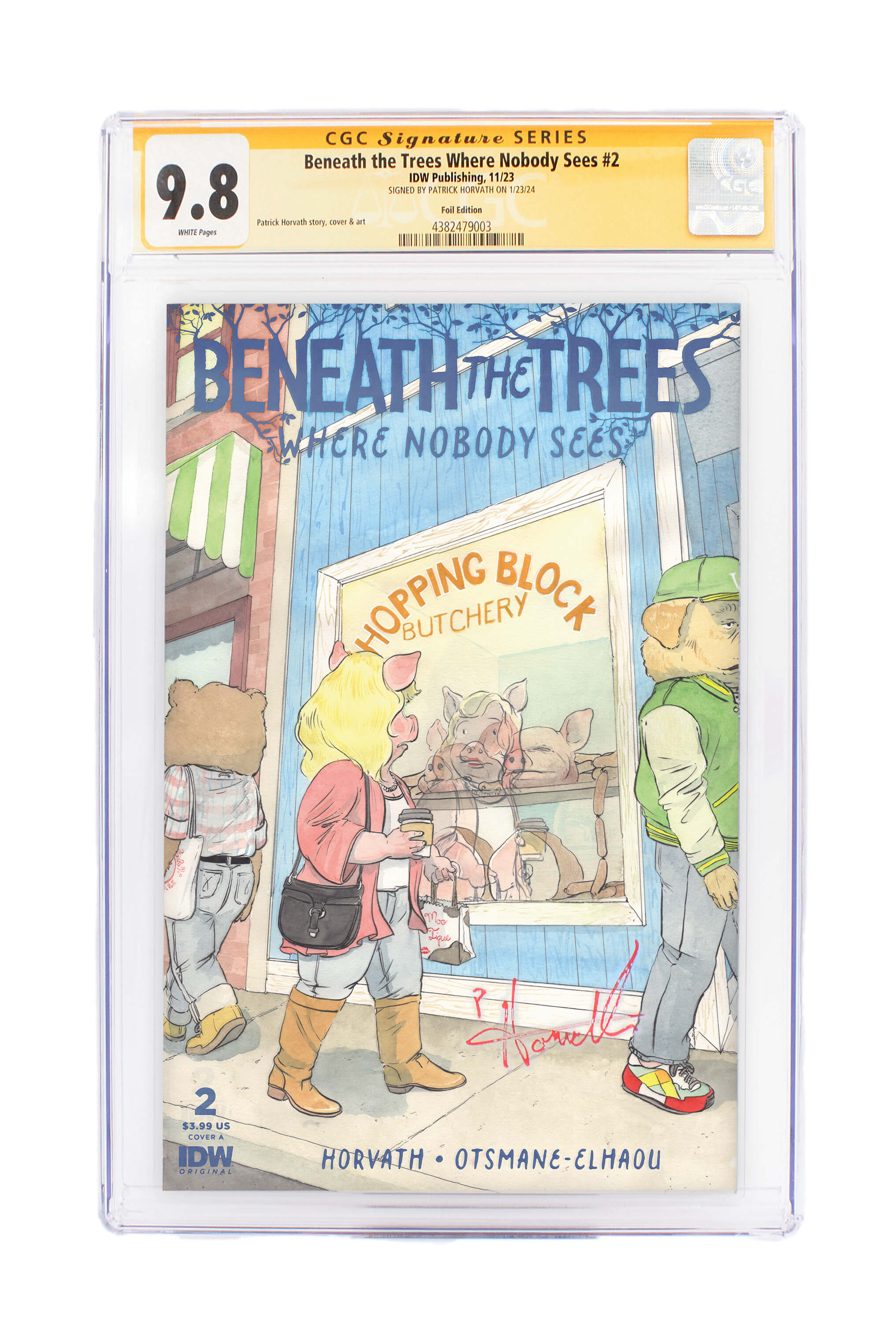 Beneath the Trees Where Nobody Sees #2 Convention Foil Exclusive - Signed and CGC Graded