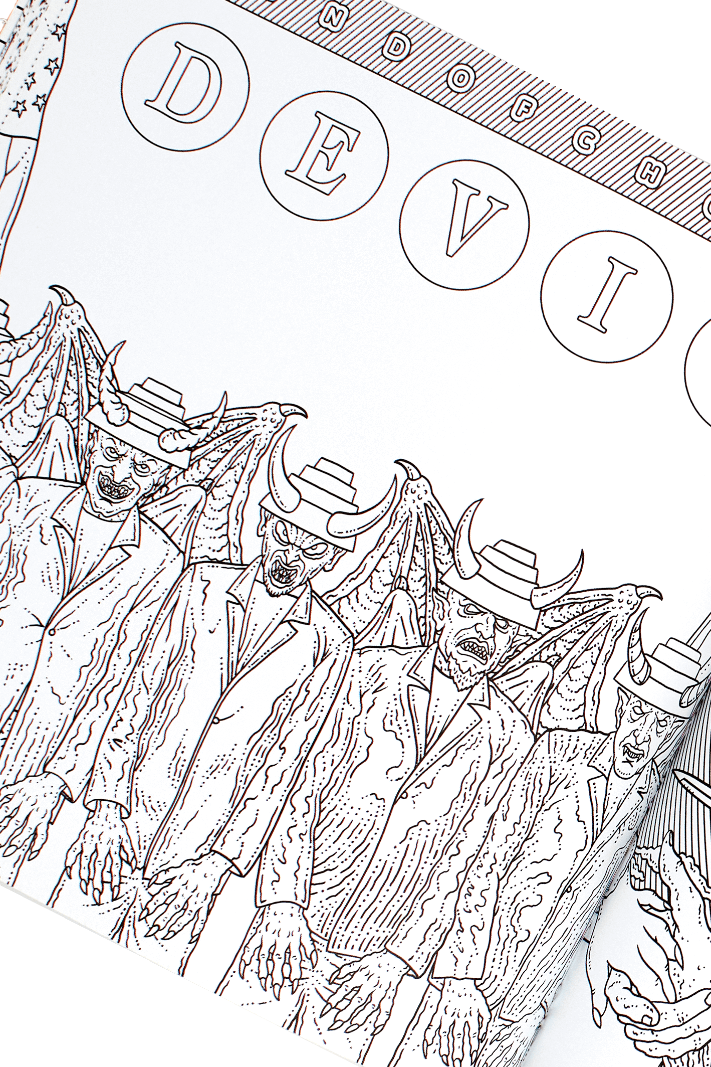 The Beauty of Horror 7: Backwards Records Coloring Book