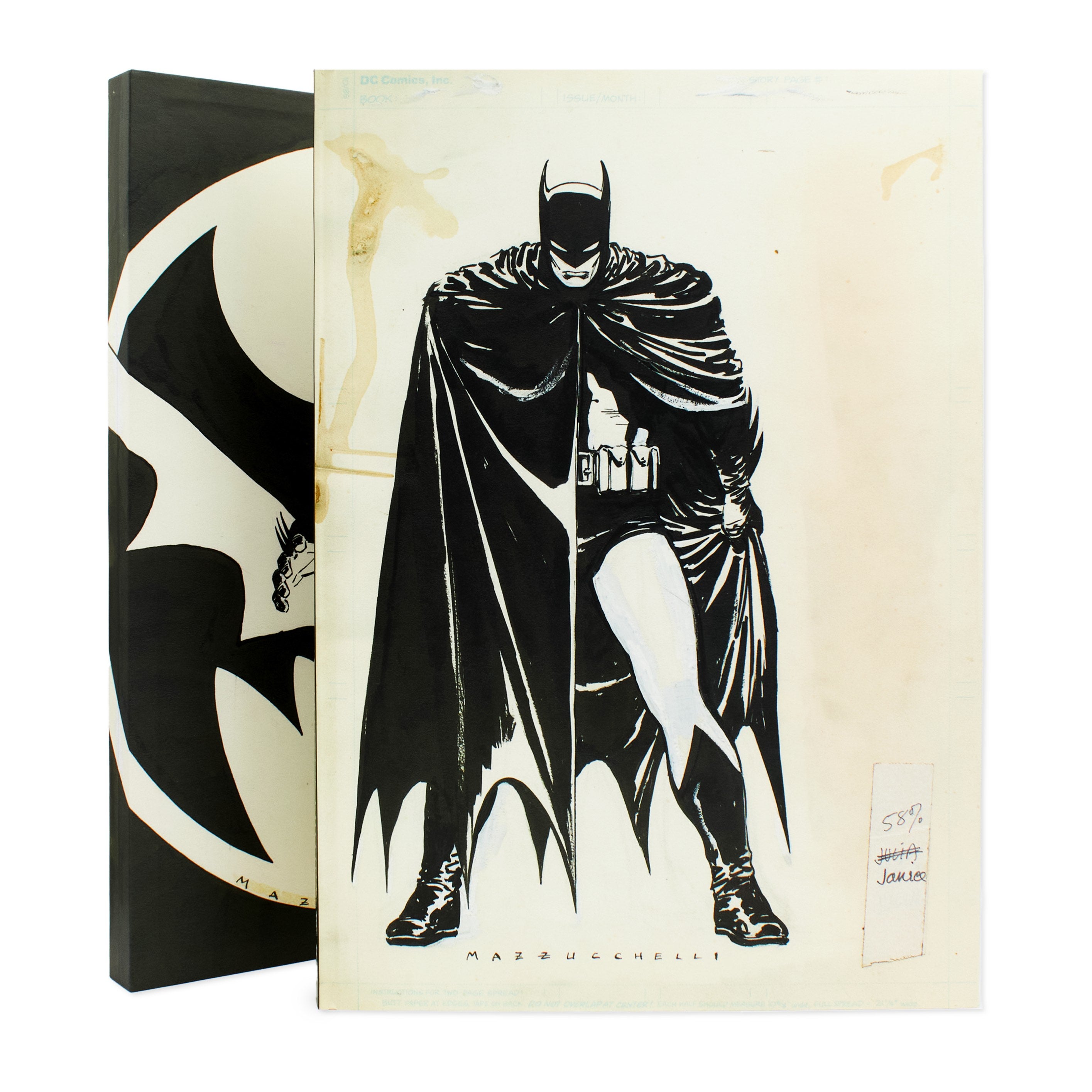 David Mazzucchelli's Batman Year One Artist's Edition - Signed and Numbered IDW Exclusive