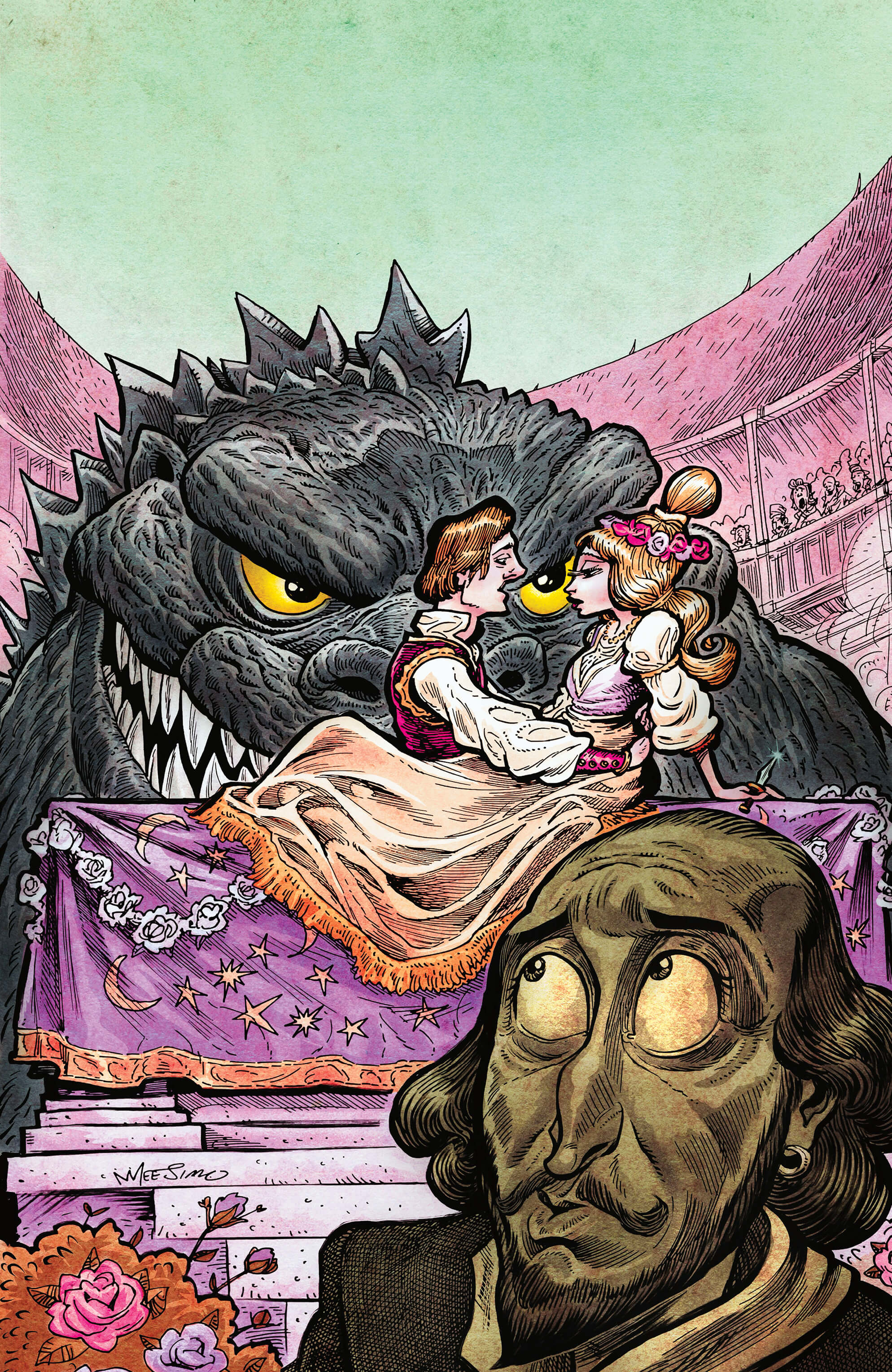Godzilla's Monsterpiece Theatre Presents: Romeo & Juliet & Godzilla - IDW Exclusive