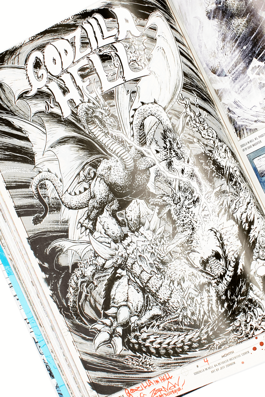 Godzilla: The Monster Comic Art Collection - IDW Folio Exclusive