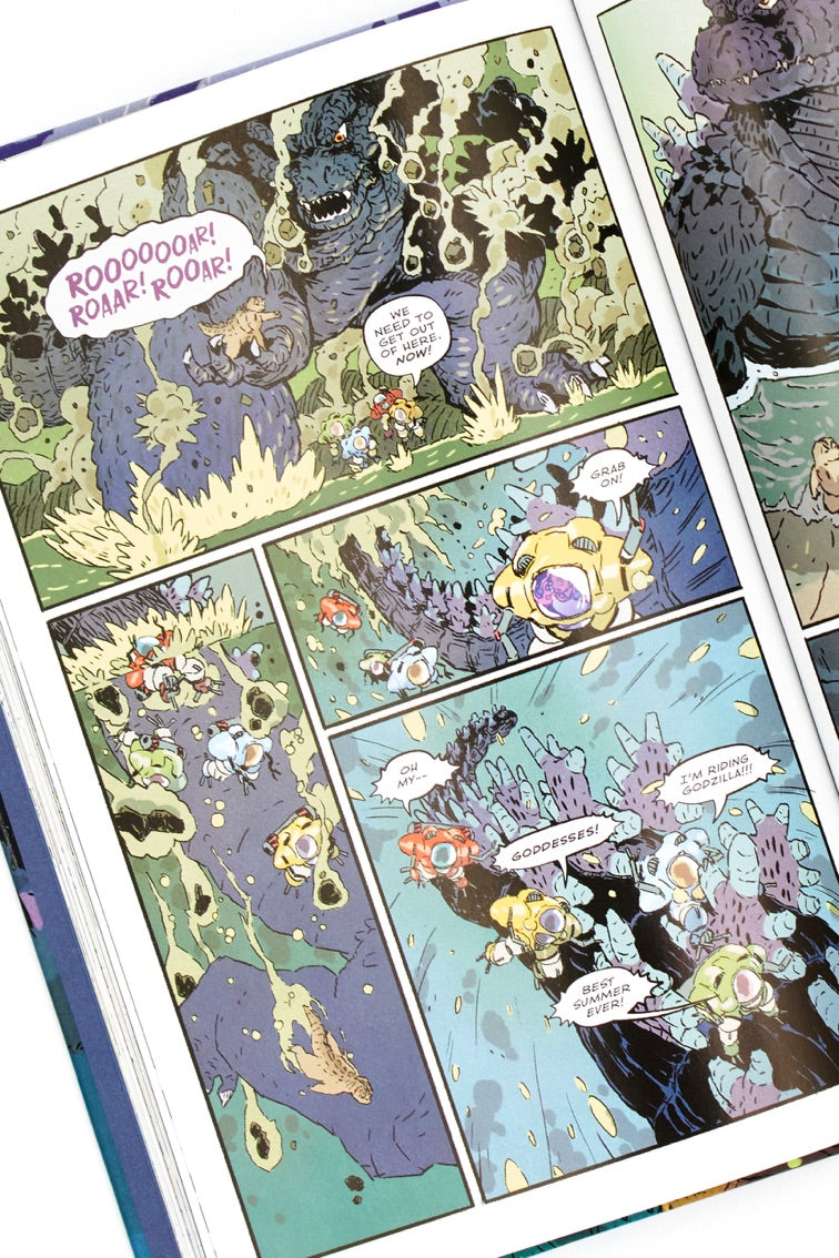 Godzilla: Monster Island Summer Camp - IDW Hardcover Exclusive
