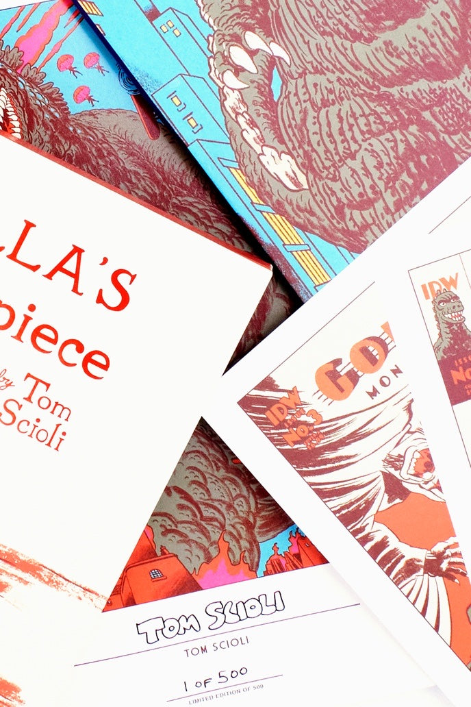 Godzilla's Monsterpiece Theater - IDW Signature Folio Exclusive