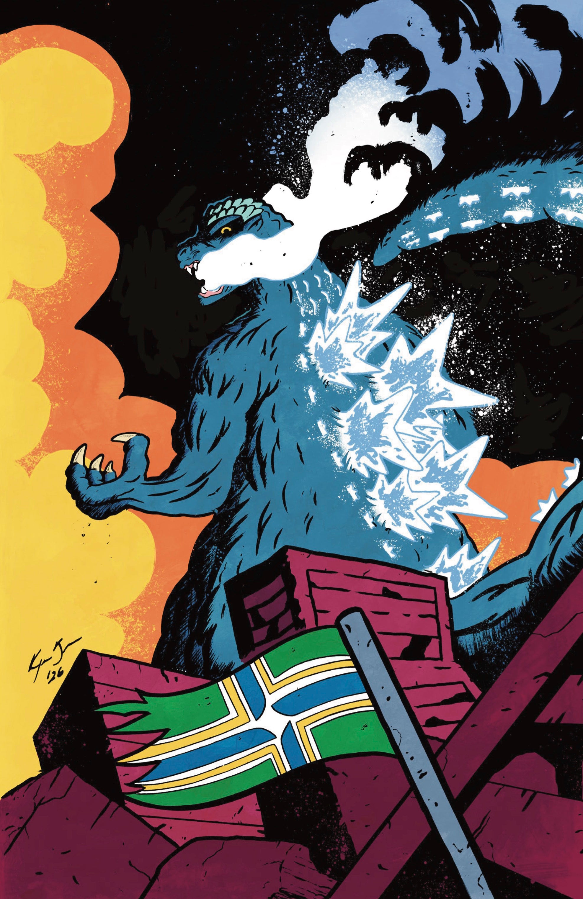 Godzilla Vs. America: Portland - IDW Exclusive